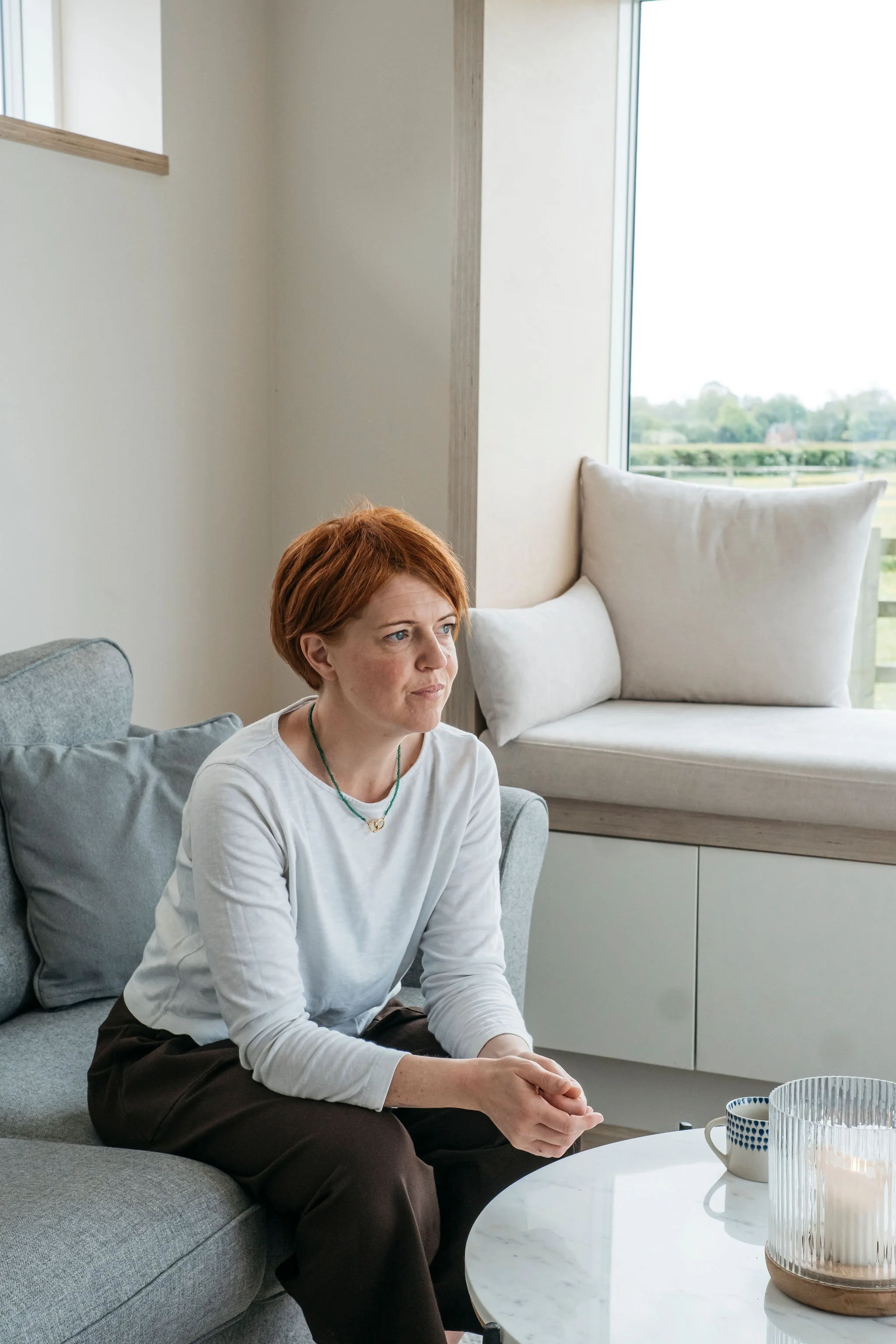 Brand shoot for psychologist and therapist Dr Nancy Bancroft. Derbyshire Brand Photographer.