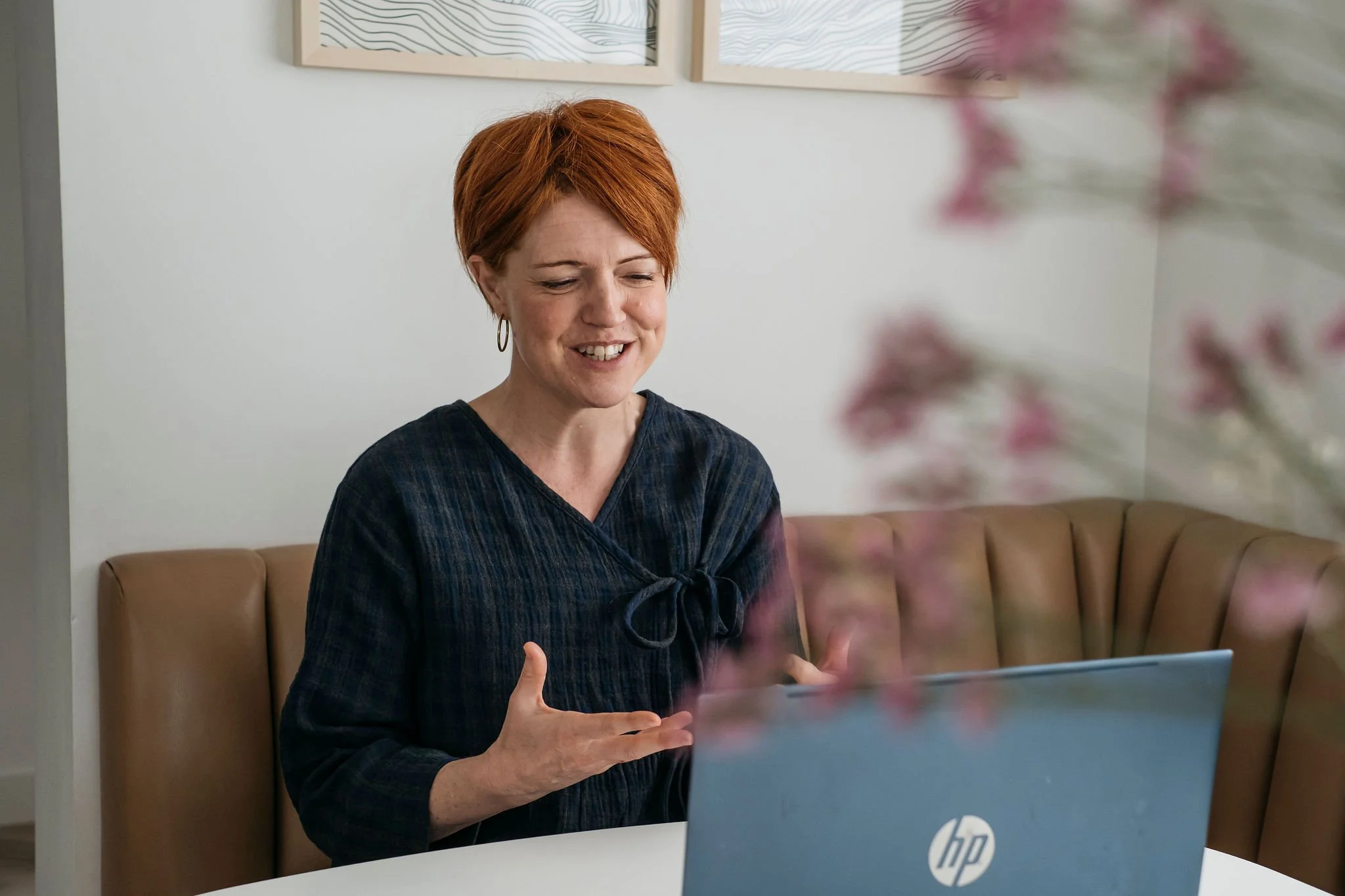 Brand shoot for psychologist and therapist Dr Nancy Bancroft. Derbyshire Brand Photographer.