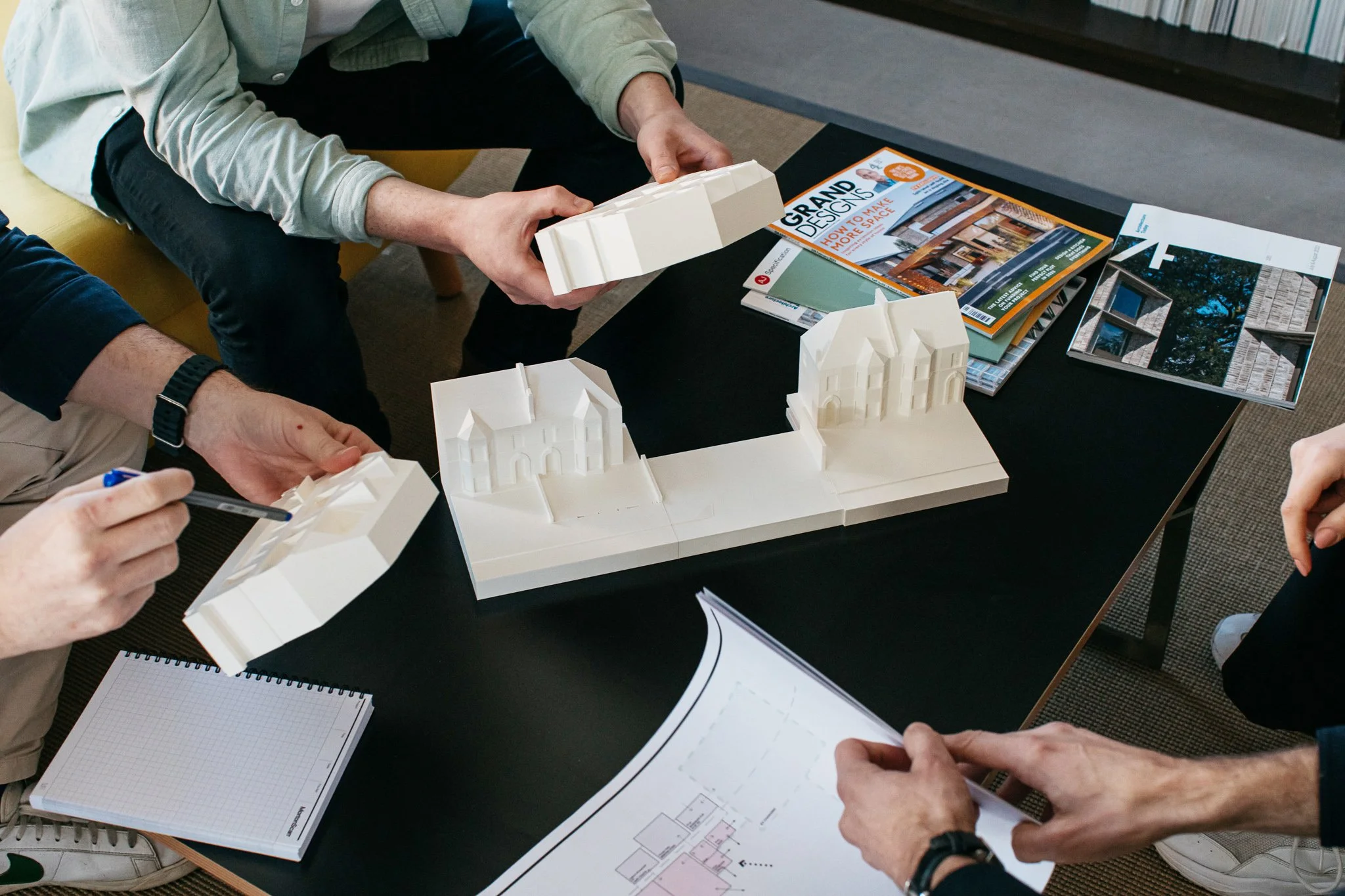 Brand photography for architect office and team