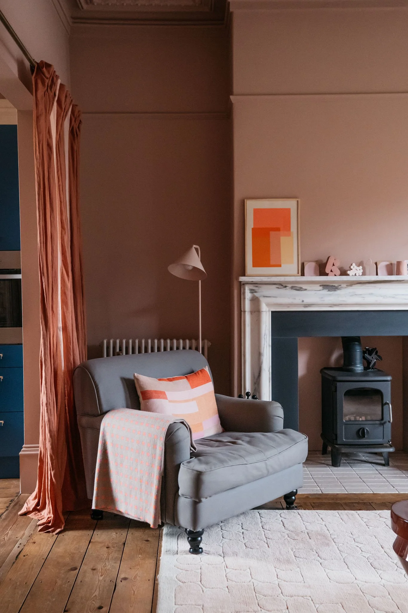 Editorial personal brand photography for interior design agency in North England