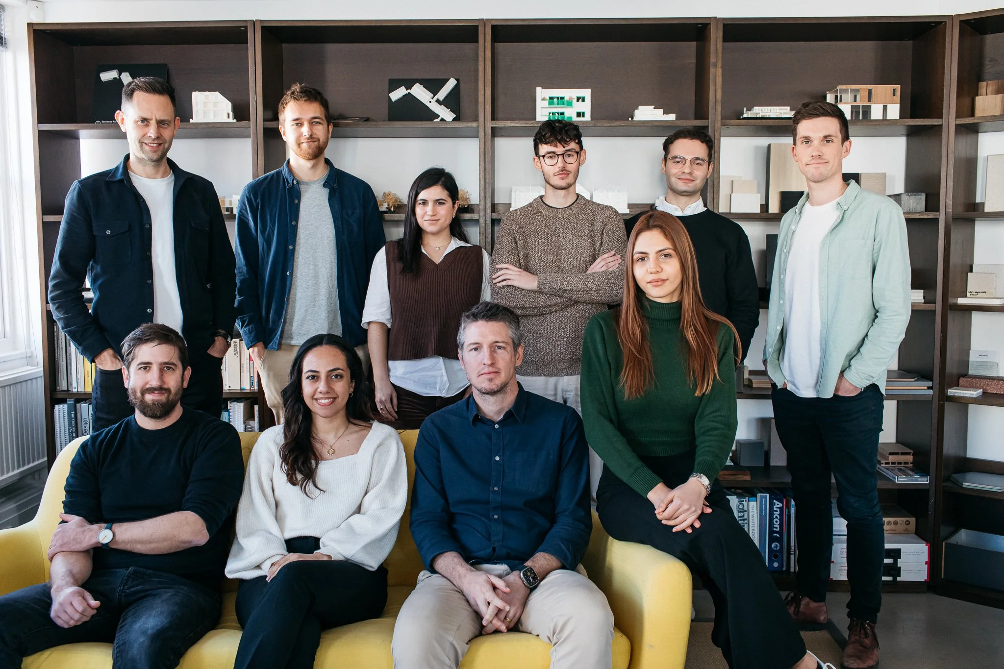 Brand photography for architect office and team