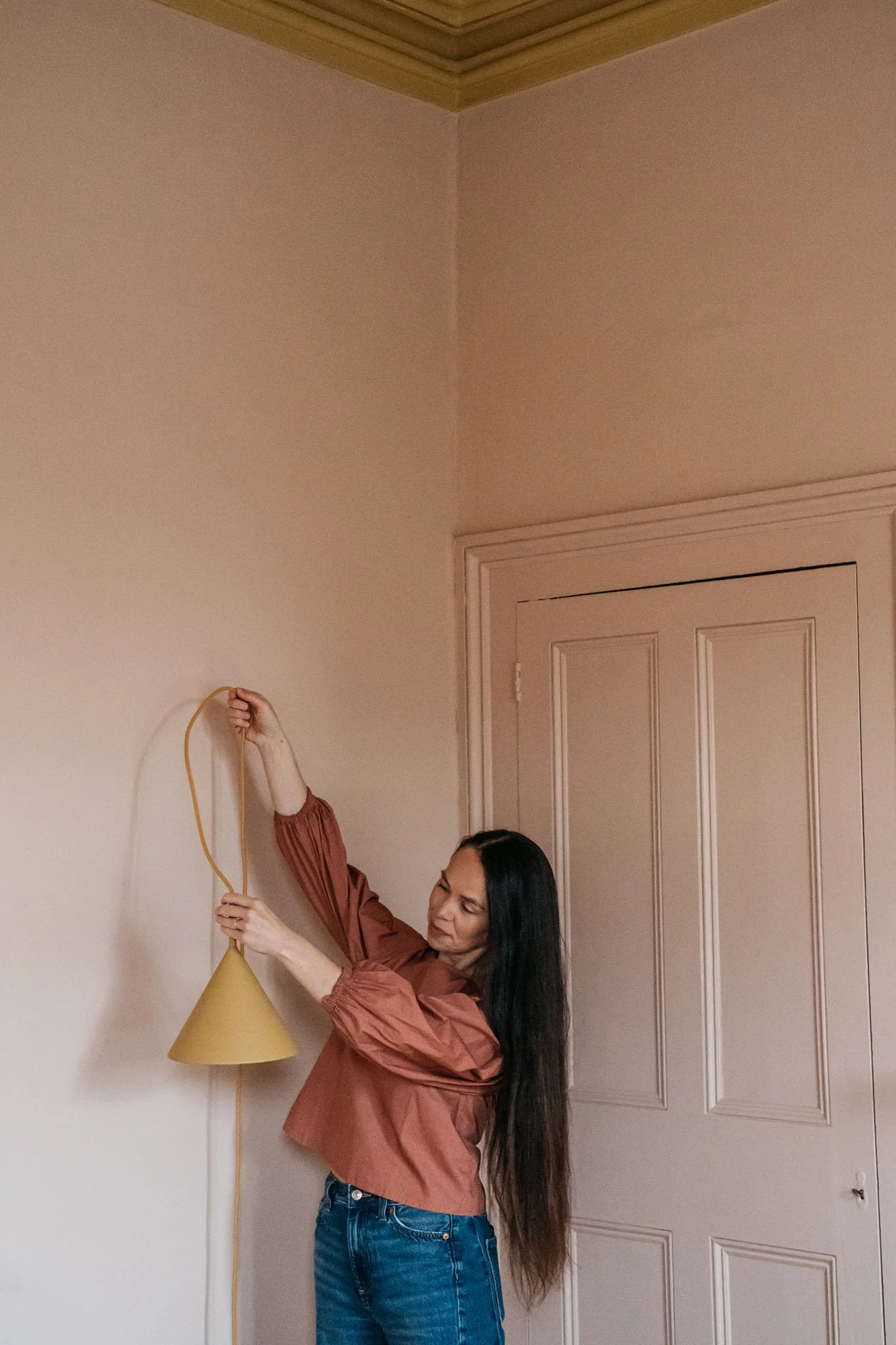 Editorial personal brand photography for interior design agency in North England