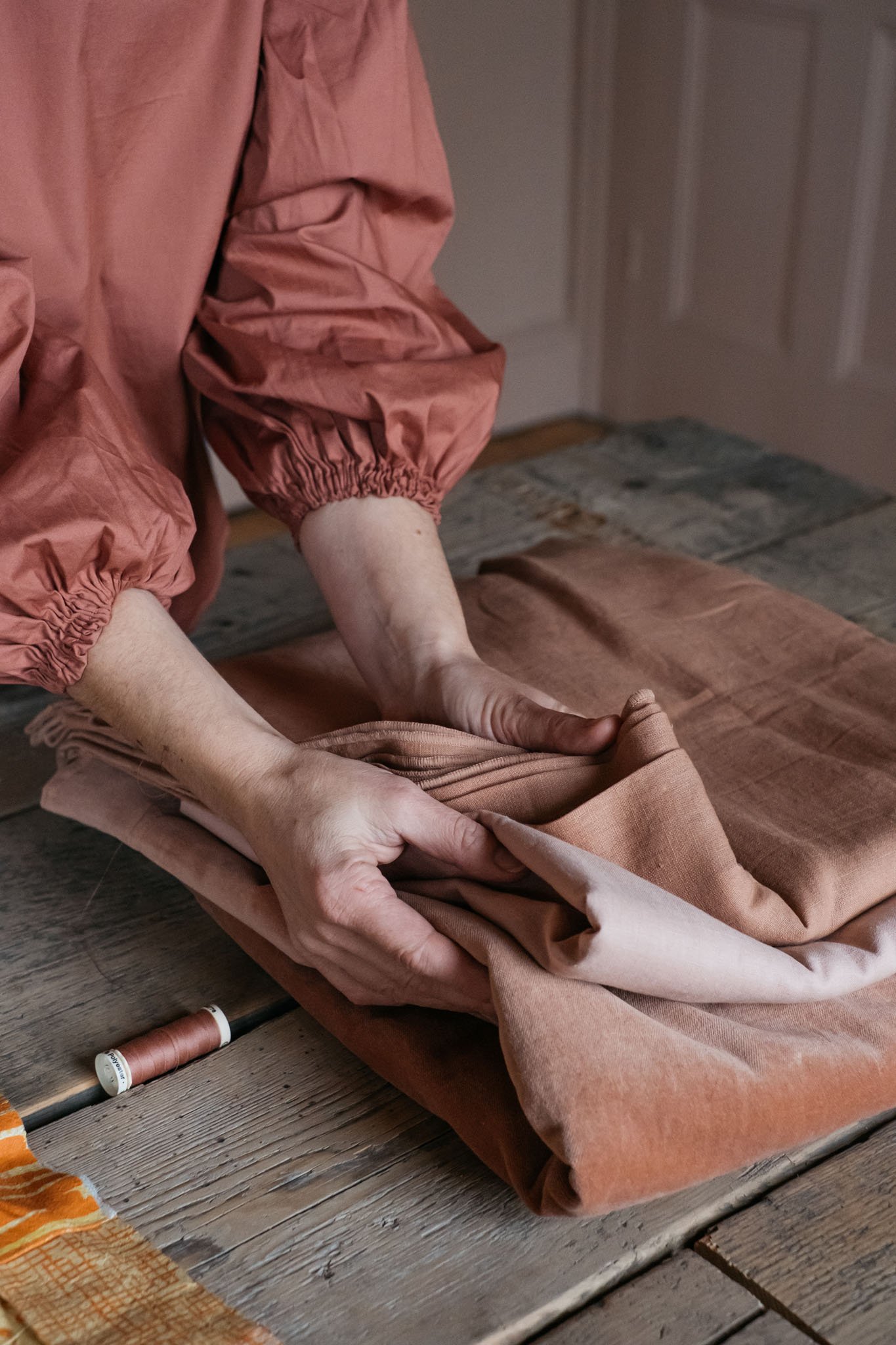 Editorial personal brand photography for interior design agency in North England