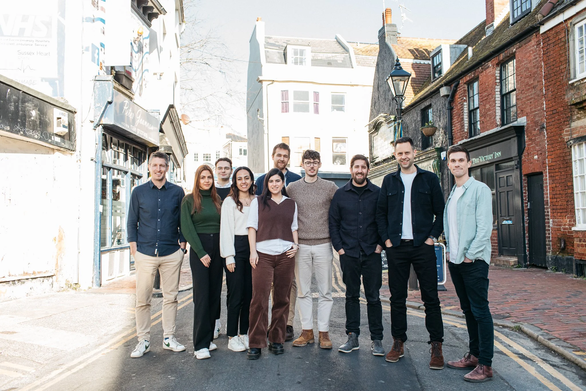 Brand photography for architect office and team