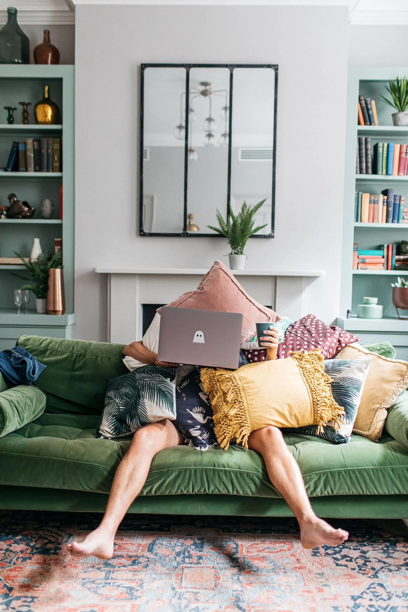 Editorial lifestyle photography for a coworking space by East Midlands photographer