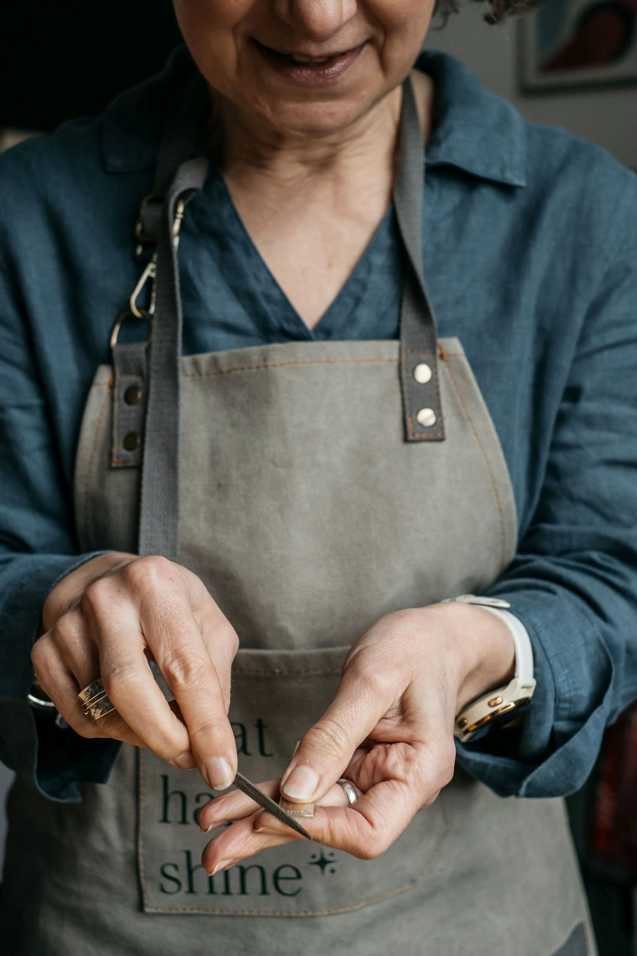 Brand Photography: Wirksworth Sustainable Jeweller Susannah Brookes.
