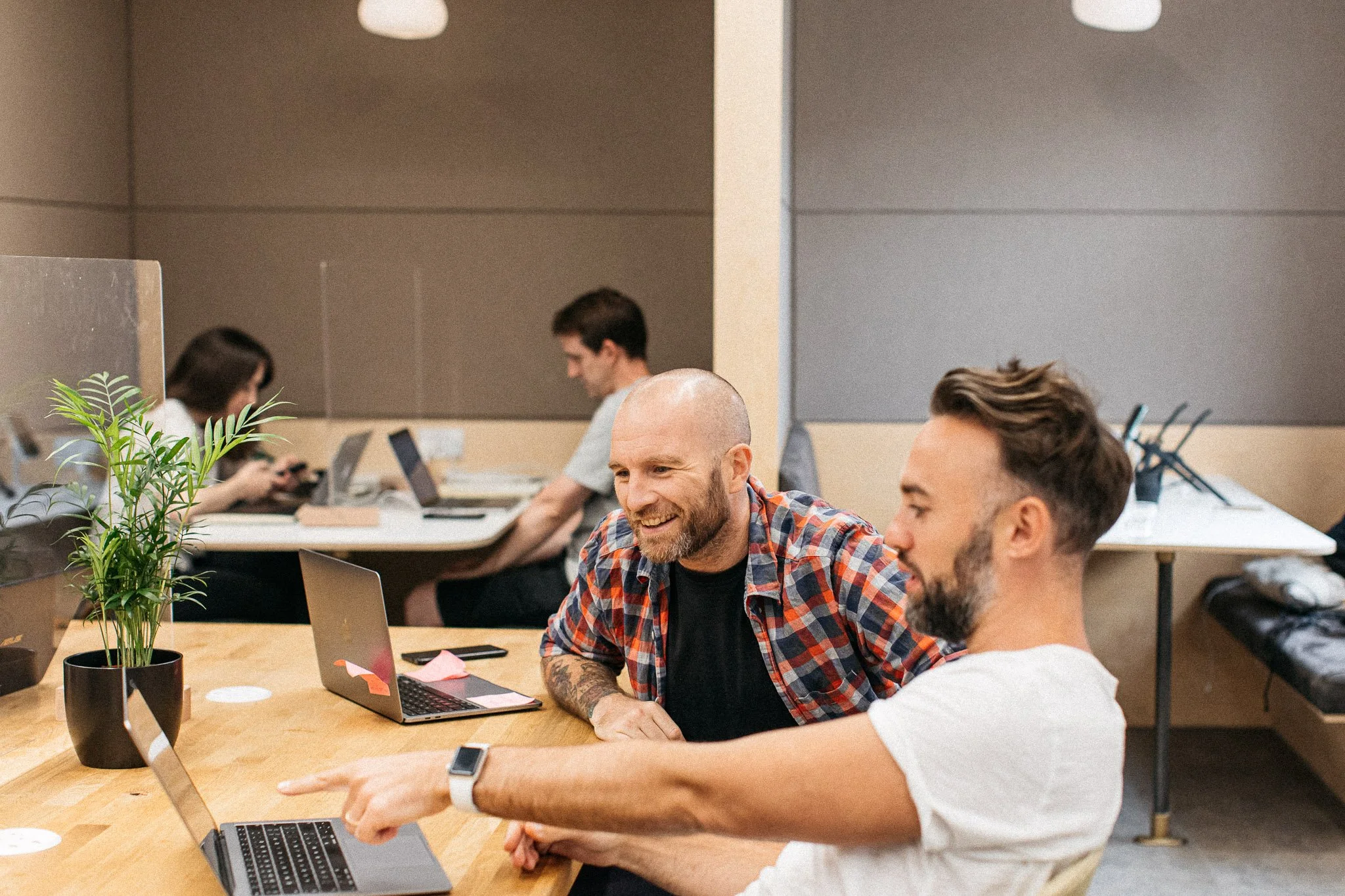 Editorial lifestyle photography for a coworking space by East Midlands photographer