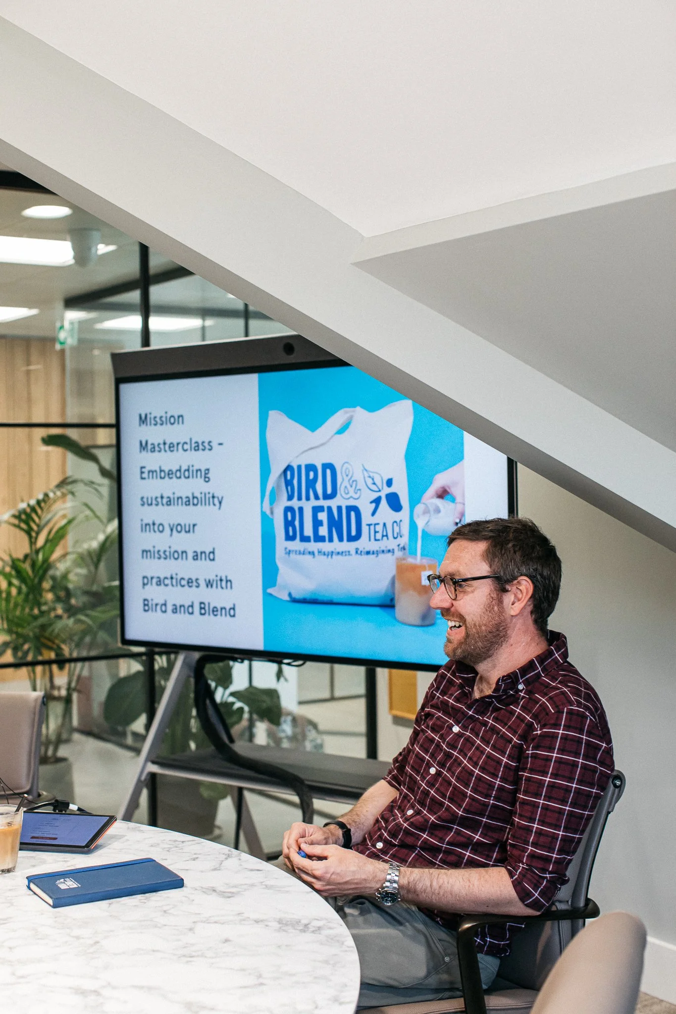 Editorial lifestyle photography for a coworking space by East Midlands photographer