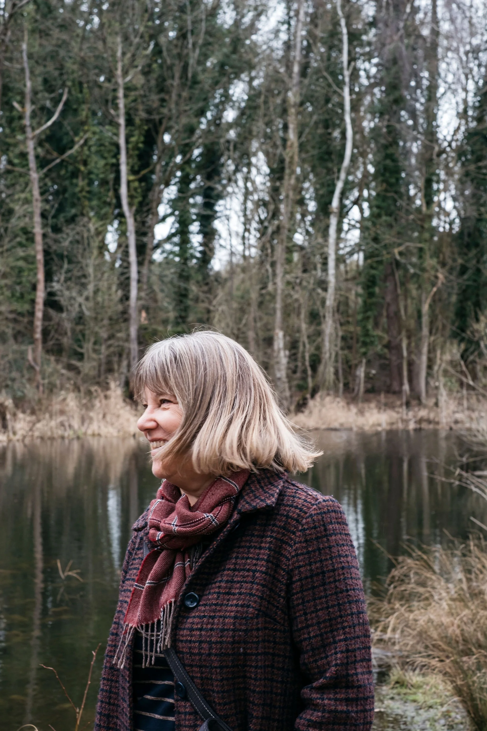 Brand shoot for nature based artist Jane Bevan in South Derbyshire.