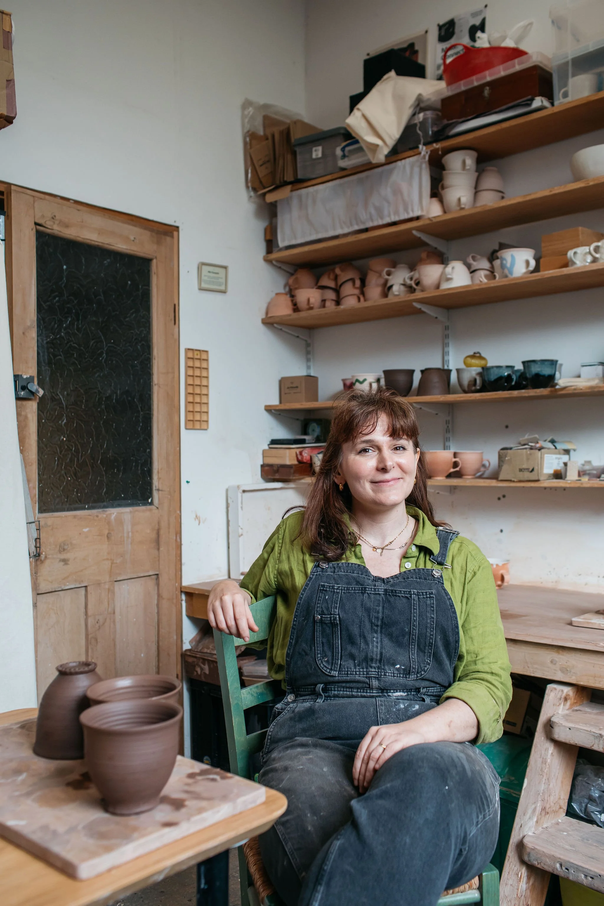 Portrait shoot: Brighton Ceramicist Jo Minnit.