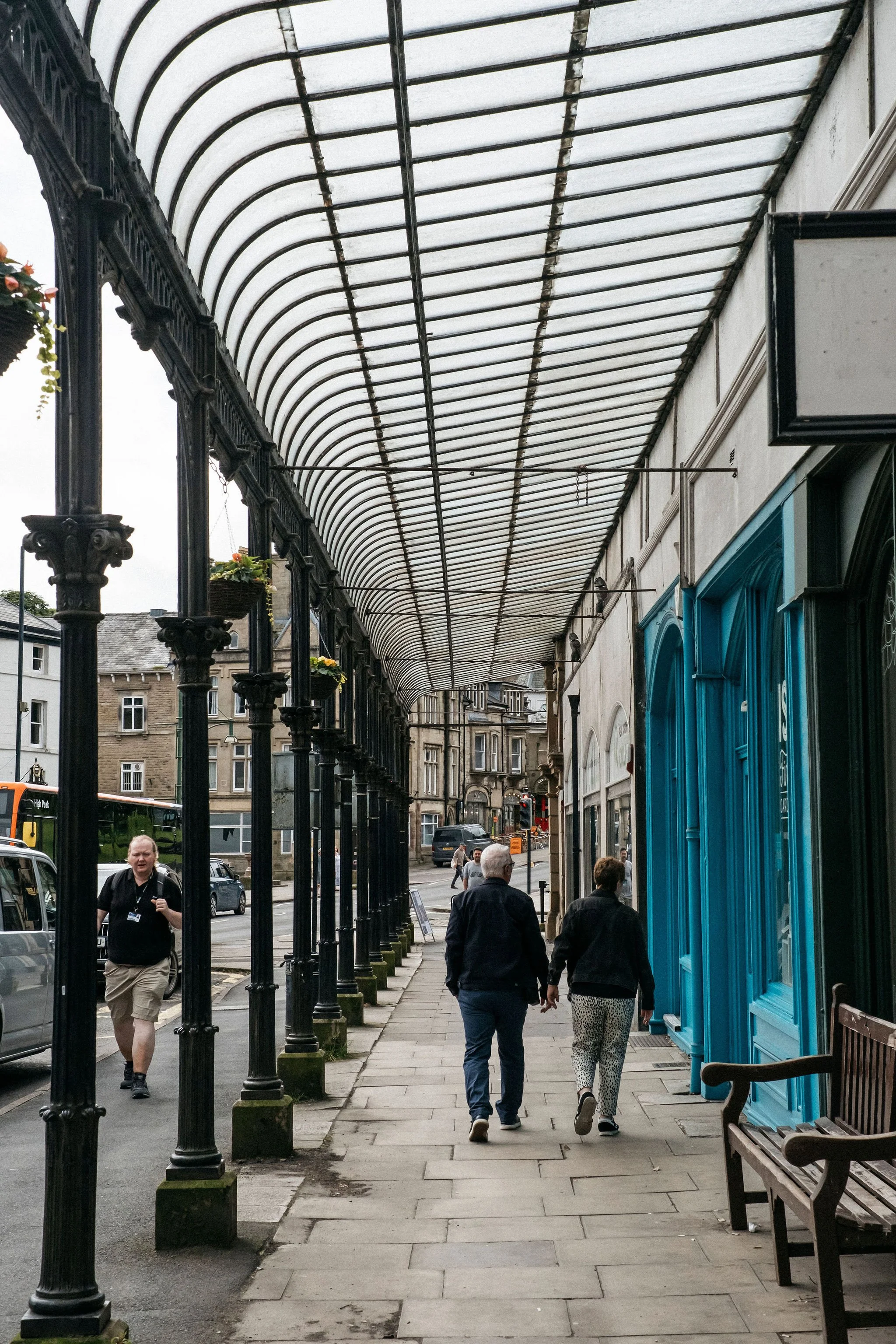 Editorial travel style images of Buxton, Derbyshire for an estate agent.