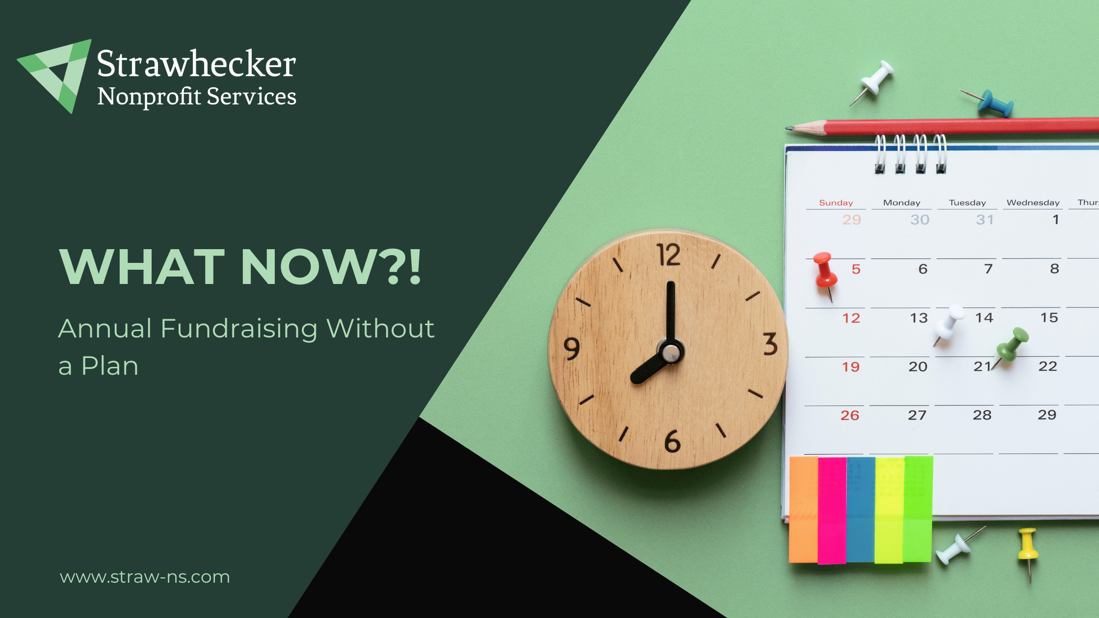 What Now?! Annual Fundraising Without a Plan