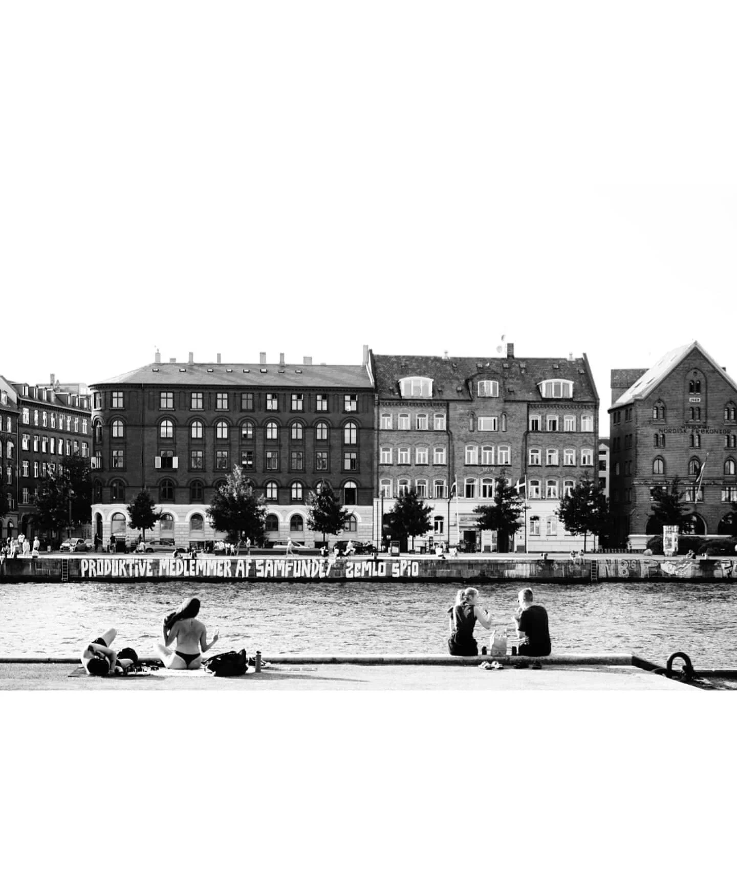Selfies &amp; snacks

Summertime in Copenhagen, where thousands of people gather along the harbour and canals to go for a swim and get their fill of sunshine before it's over. 

2020/08

#k&oslash;benhavn #denmark