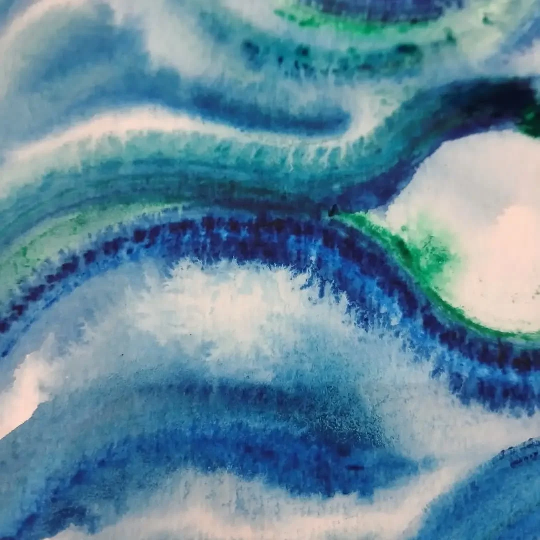 I've been looking into river eddies..and loving the tiny details that emerge 🔍🌊

.
.
.
.
.
#watercolour #watercolourart #watercolourweekly