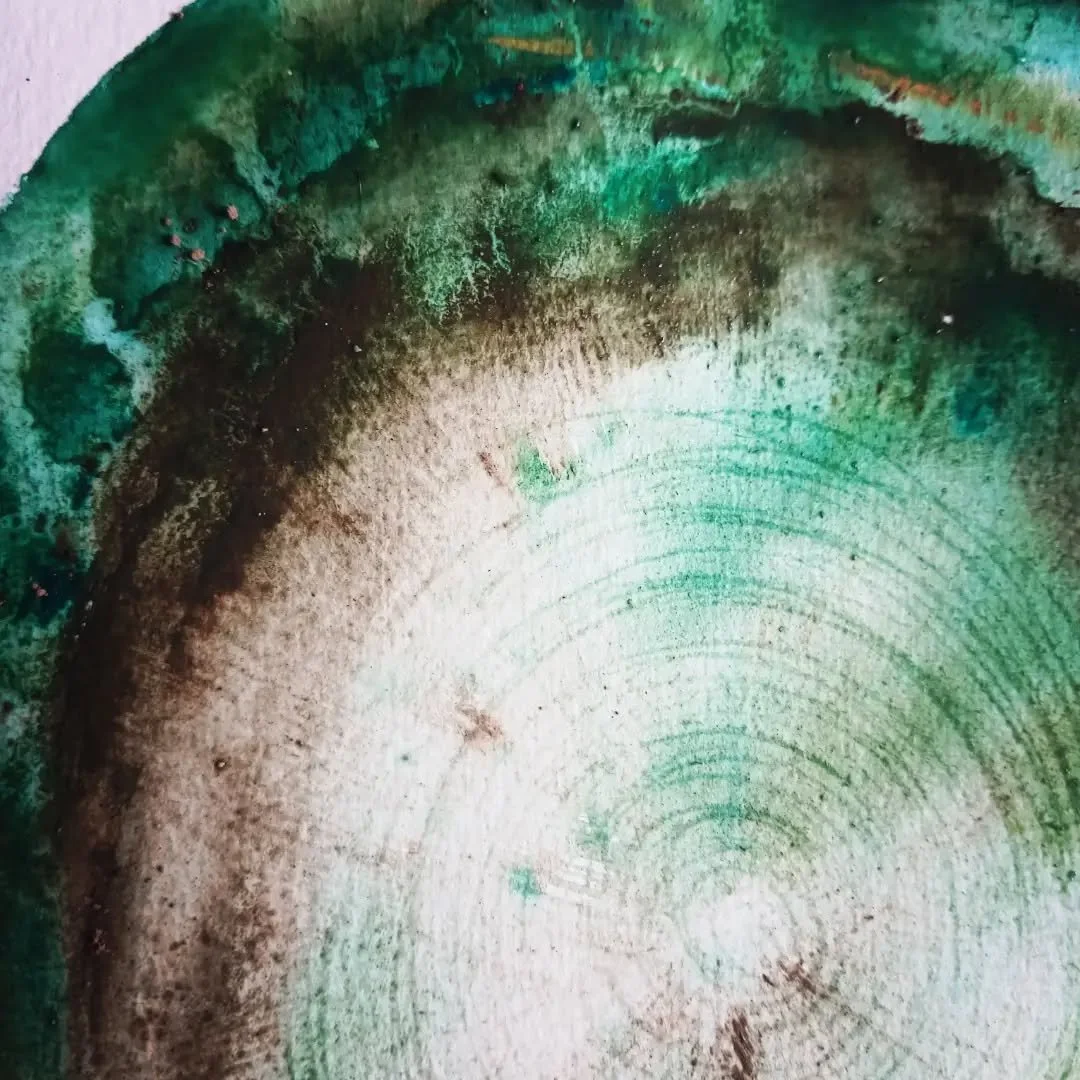 ...feels like I'm arriving somewhere 👁🌳🏞

.
.
.
.
.
#watercolour #natureartworks #abstractart
