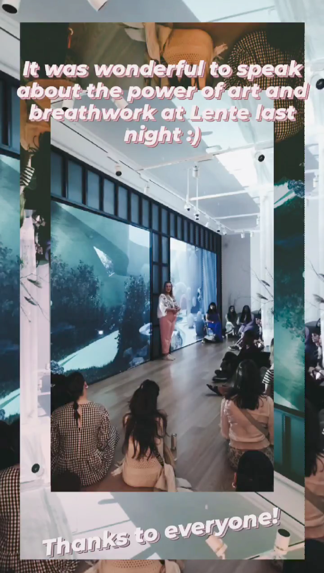 Breathwork talk at Lente, Mailbox