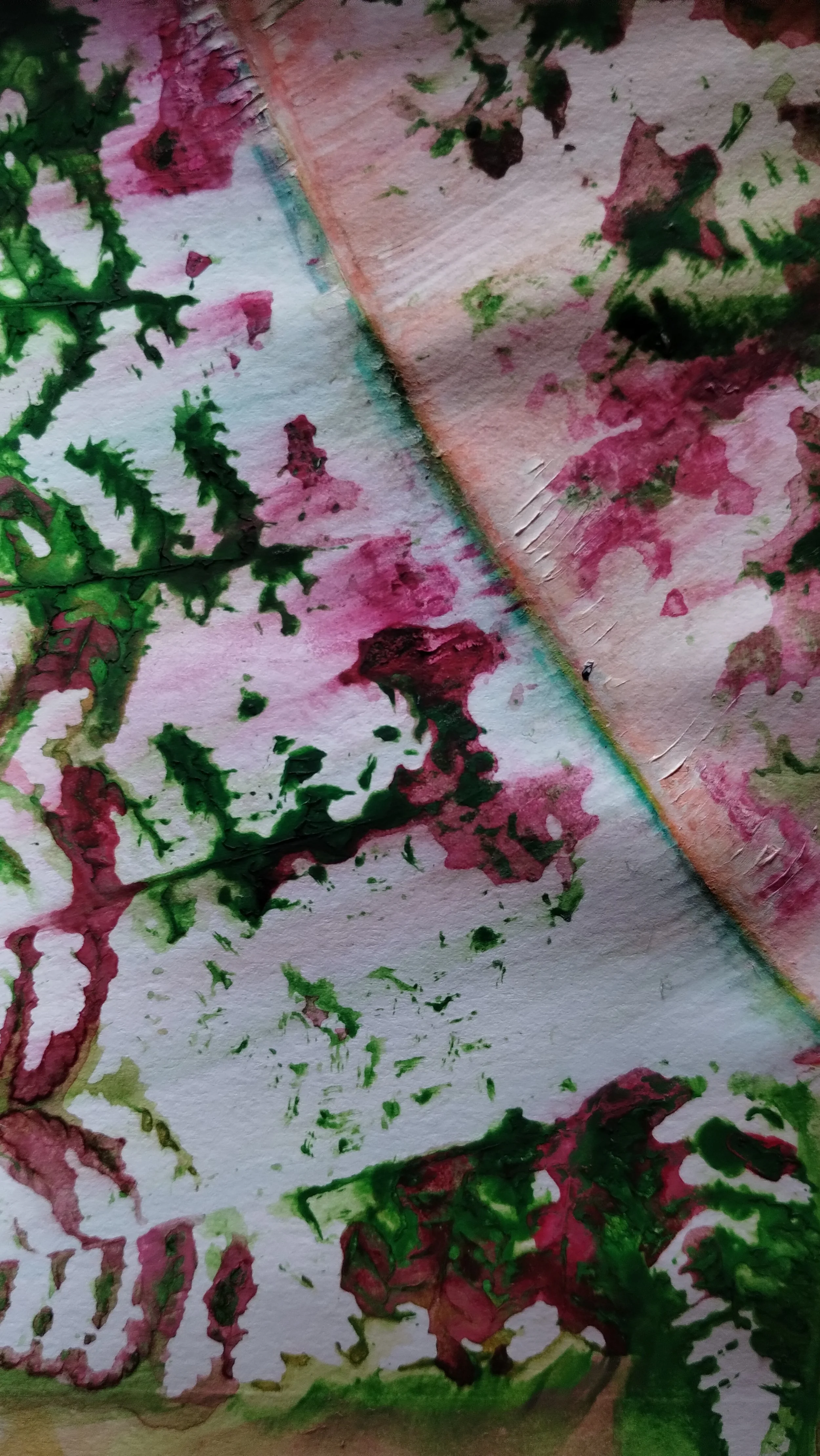 Swiss fern print