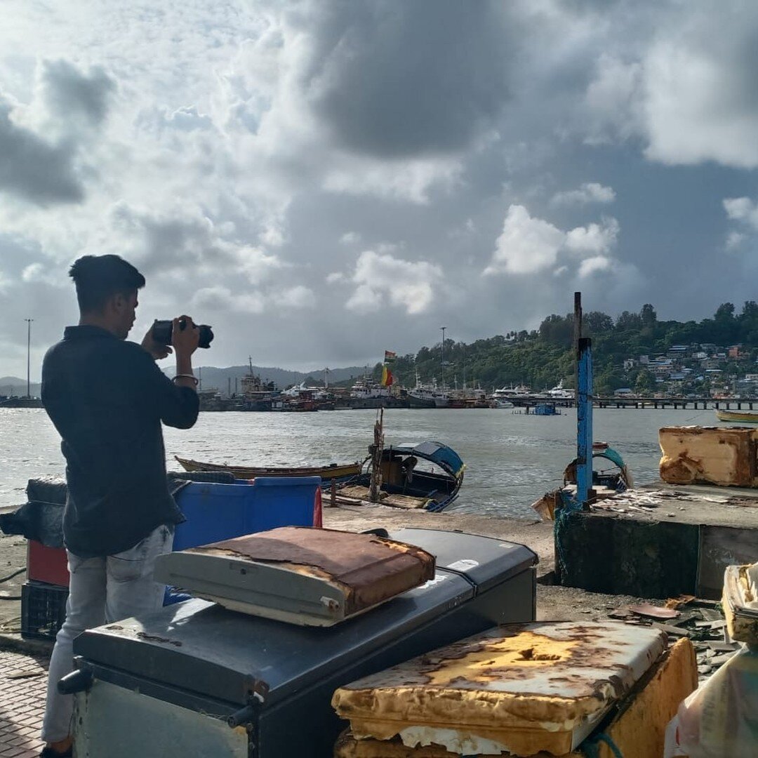 Capturing Coastal Stories with the Island Team!

Our Andaman team in action practicing their cinematography skills and perfecting their interview techniques by engaging in conversations with local fishermen to learn about their daily routines and sha