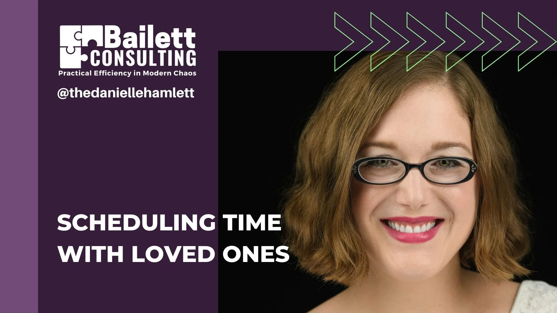 Scheduling time with loved ones