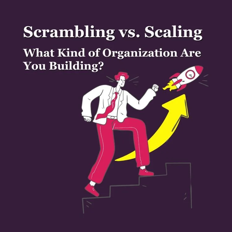 Scrambling vs. Scaling