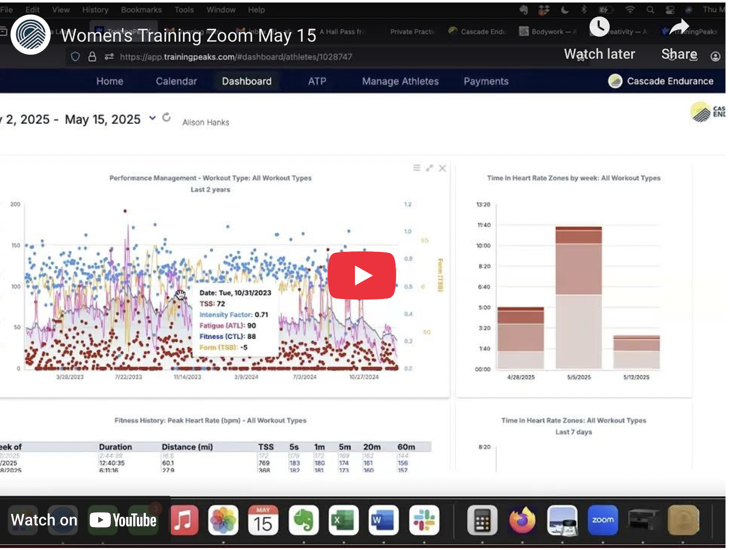 Zoom recording and Summary