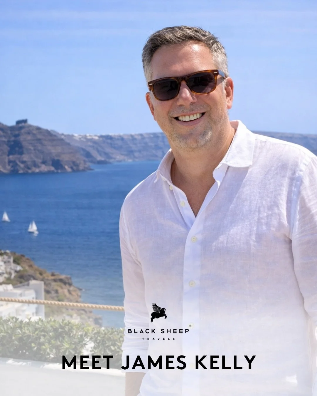 Meet James Kelly ✈️ With 6 years in luxury travel, James brings a refined, detail-driven approach shaped by a lifetime of global travel between England and Milan.

His favorite destination of 2025 was Greece, and in 2026 he is looking forward to Pari