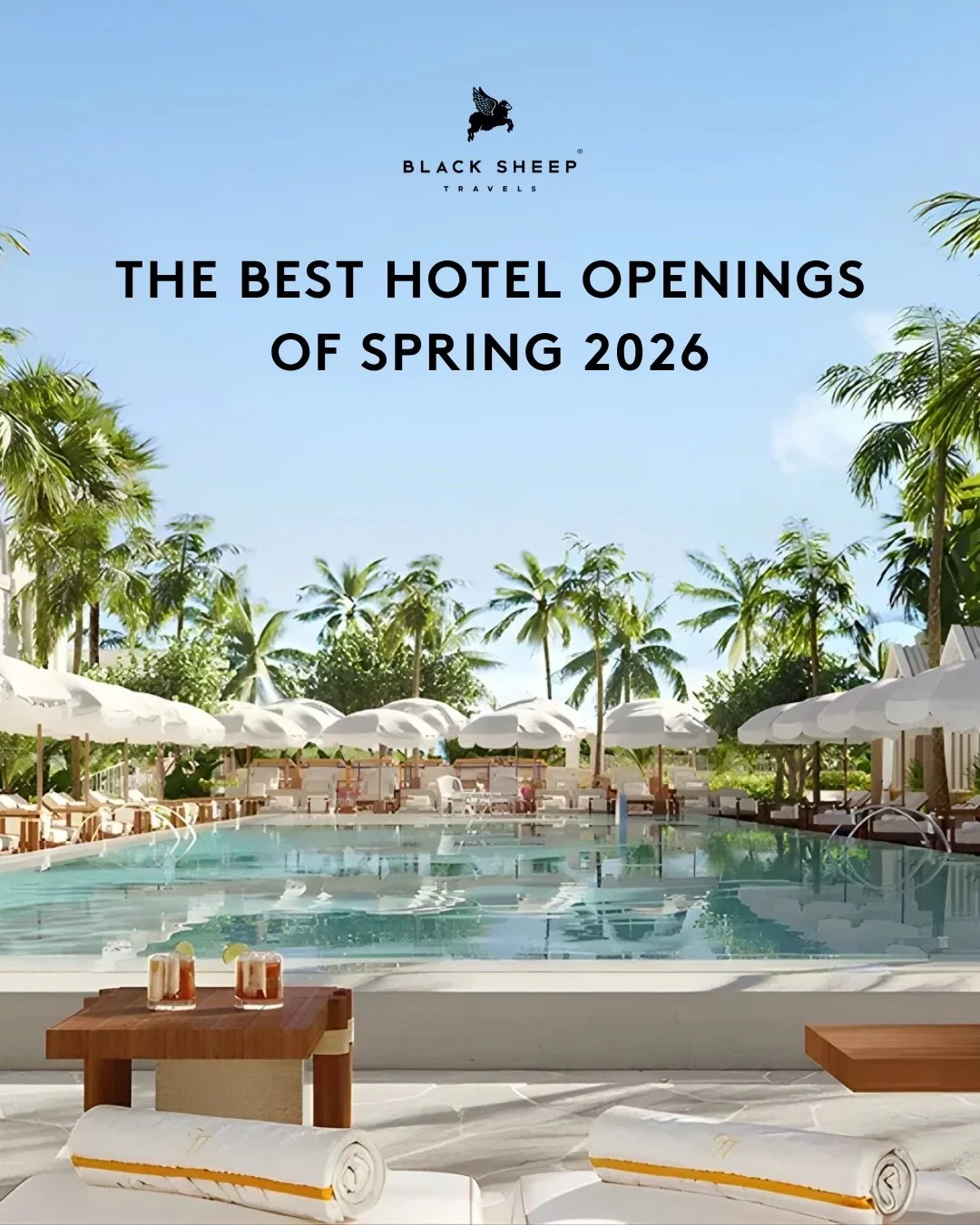 The most exciting new hotels to have on your radar for 2026 ✨

From the return of iconic design at Delano Miami Beach to coastal elegance at Four Seasons Cartagena, serene luxury at Capella Kyoto, city style at Pendry Mexico City, and bold new energy