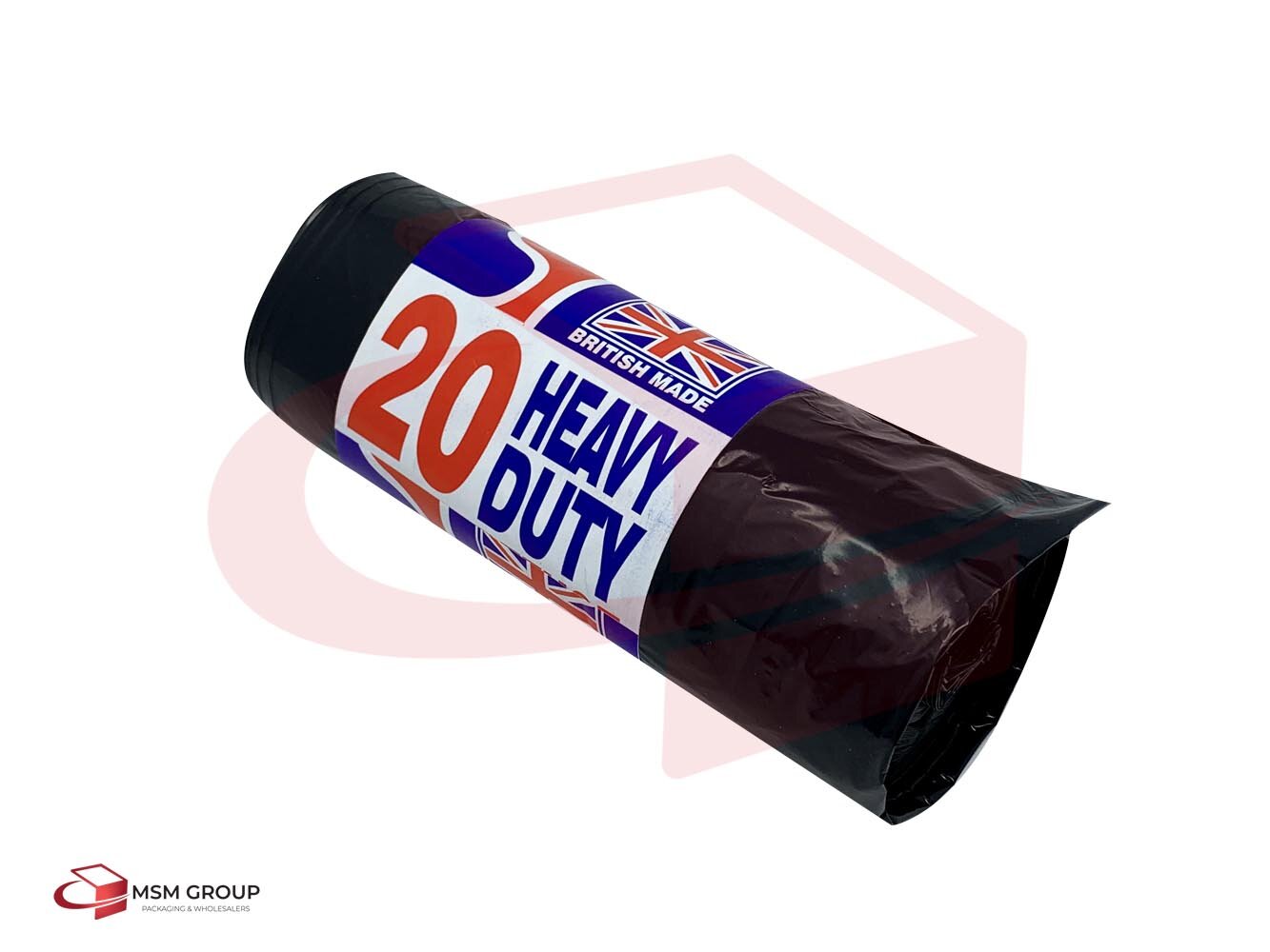 20 on Roll Bin Bags Extra Strong British
