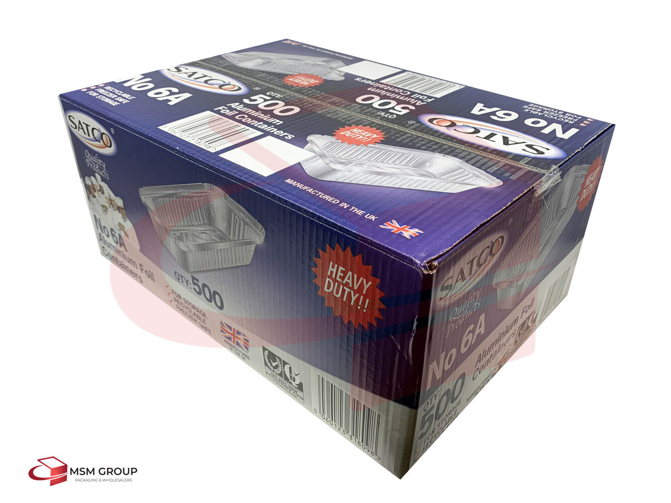 Aluminium Container Lids No 6A