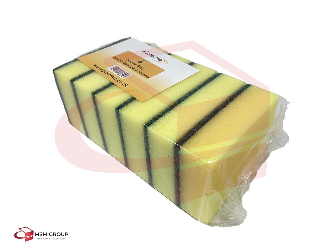 Sponge Jumbo Heavy Duty with Scourer