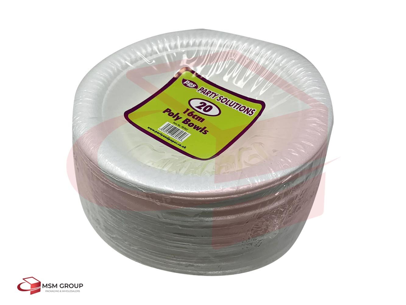 Disposable Poly Bowls x 20