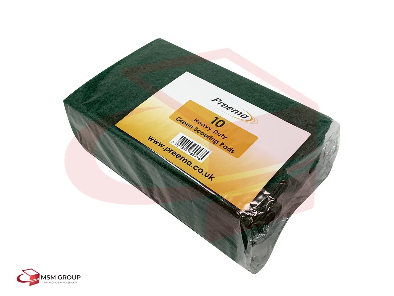 Green Scouring Pads Heavy Duty