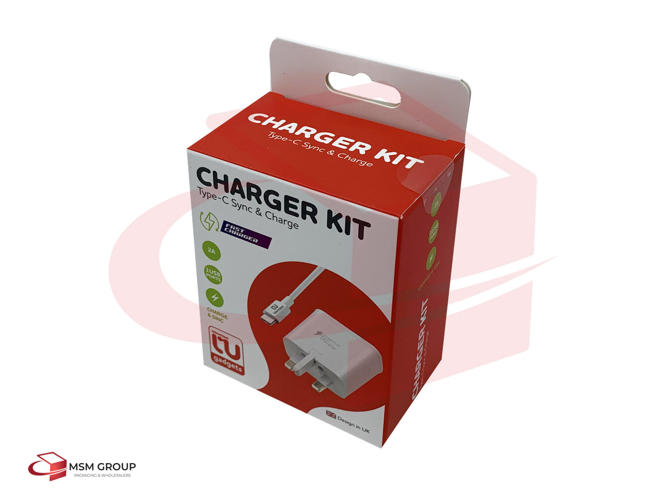 Wall Charger USB - Lightening USB Cable - 2A 