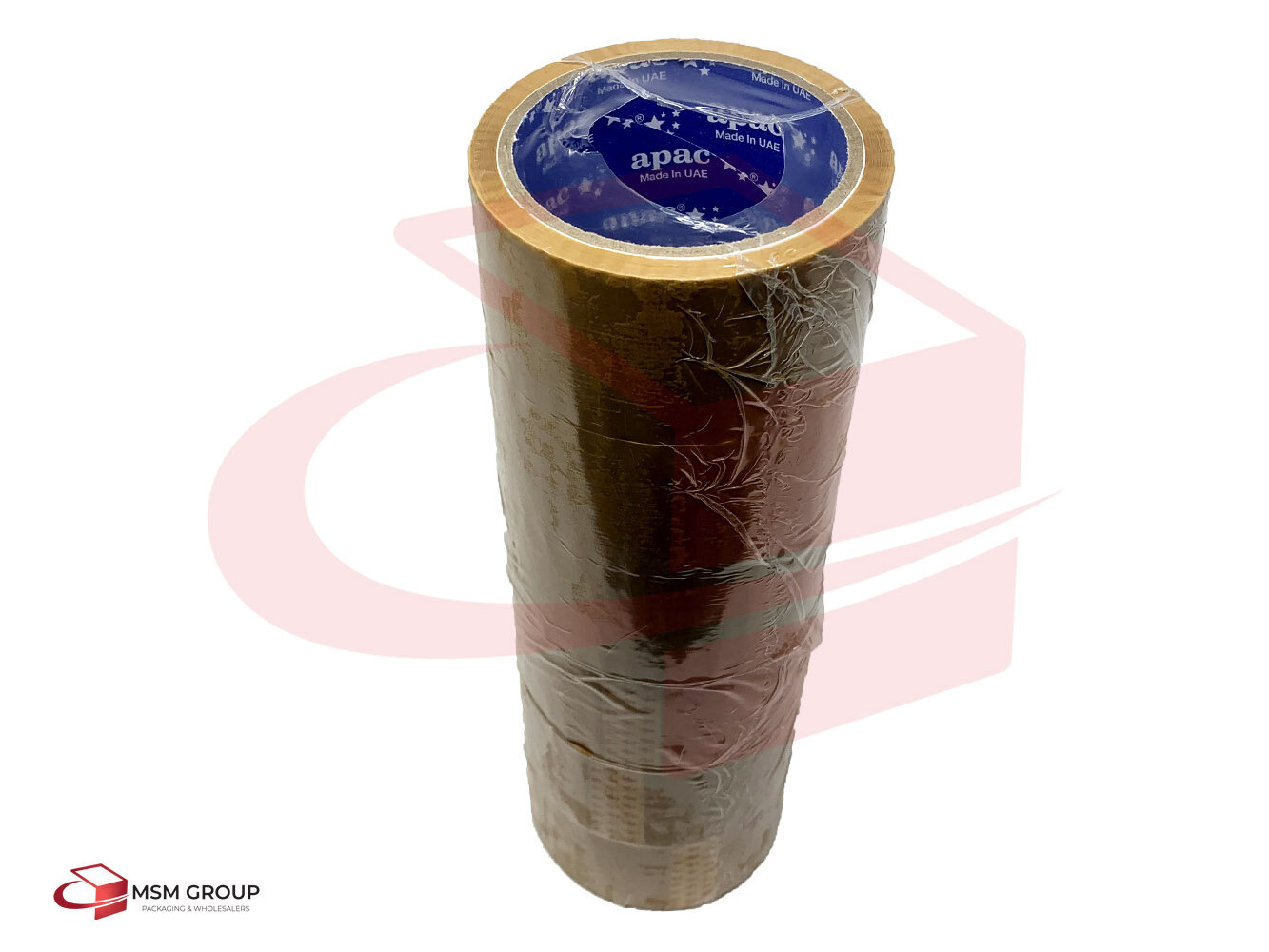 Dark Brown Packing Tape 2"
