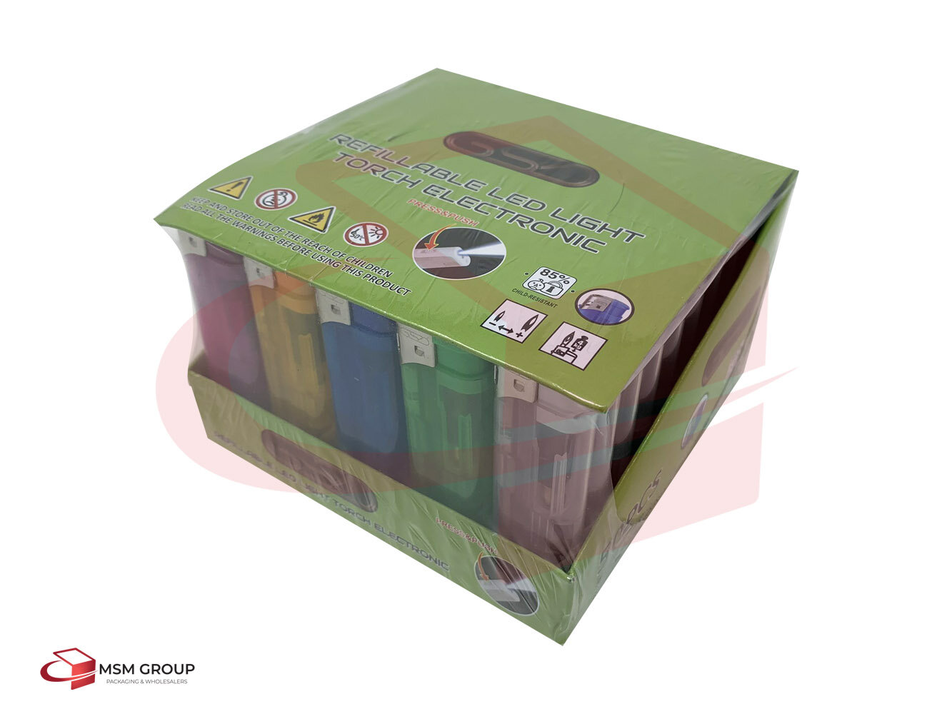 Electronic Lighters with LED 