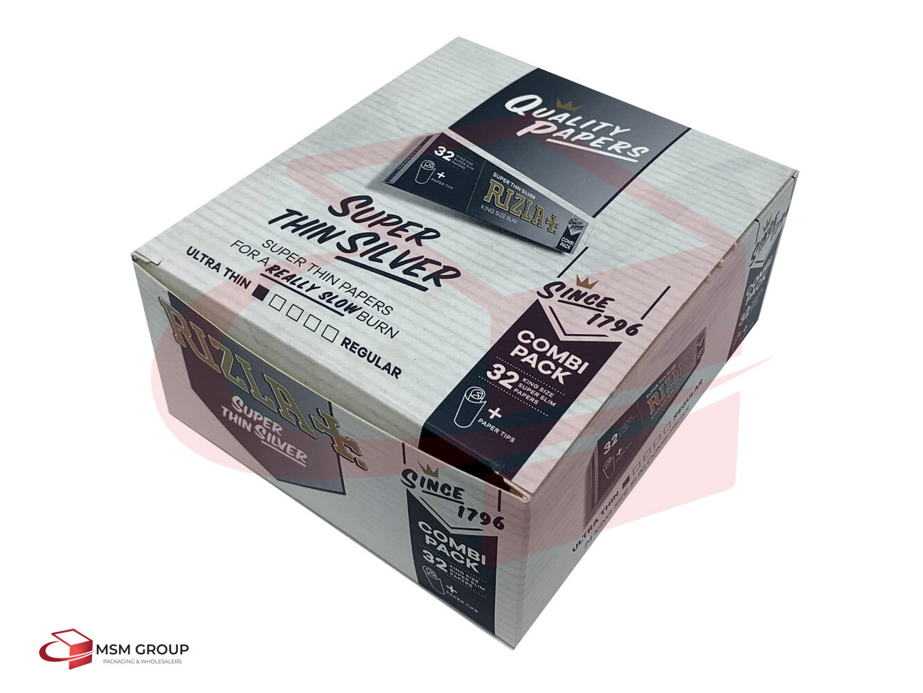 Rizla Silver Slim + Paper Tips