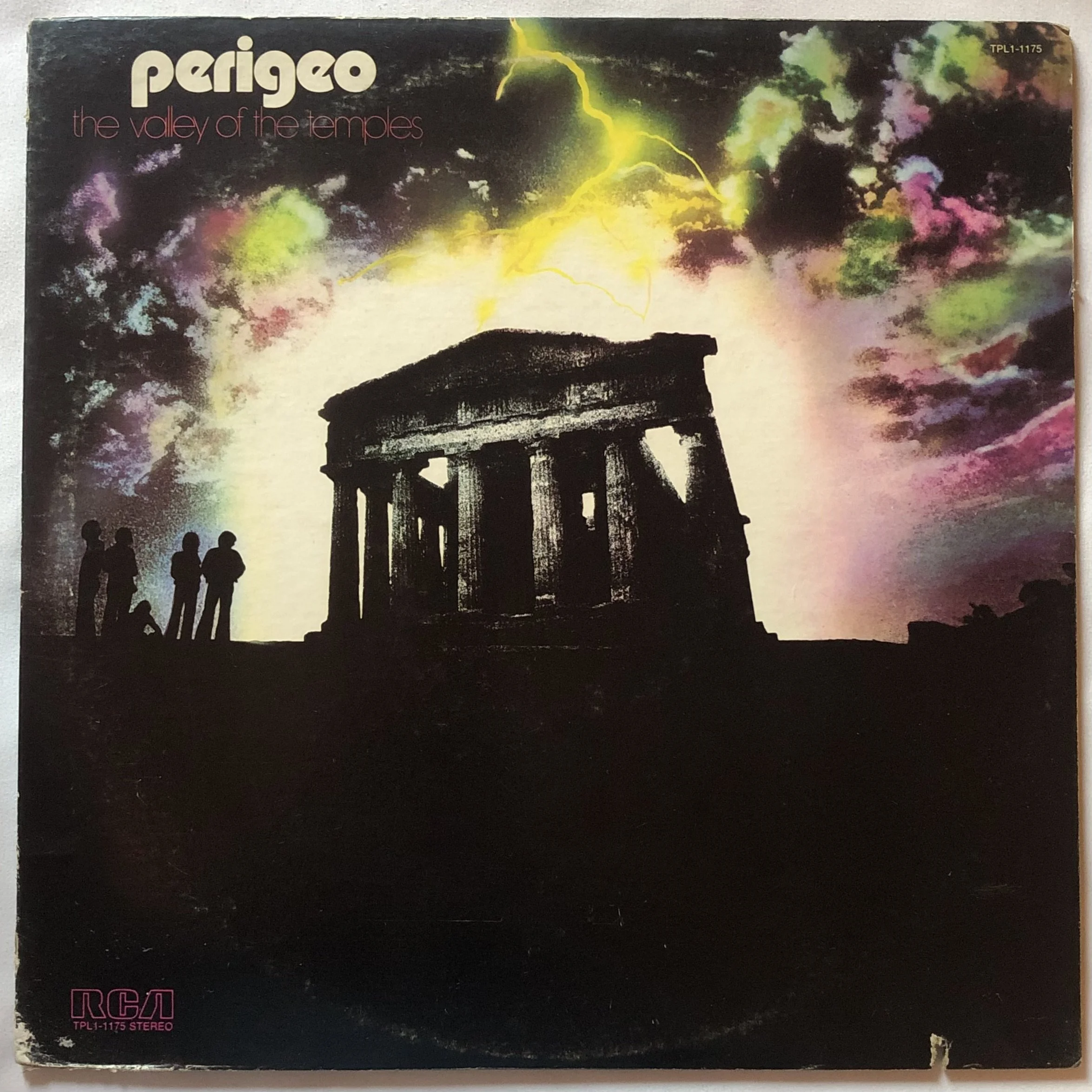 1975 Perigeo “The Valley Of The Temples” LP / RCA US 1976 Original Press / Jazz Prog Rock