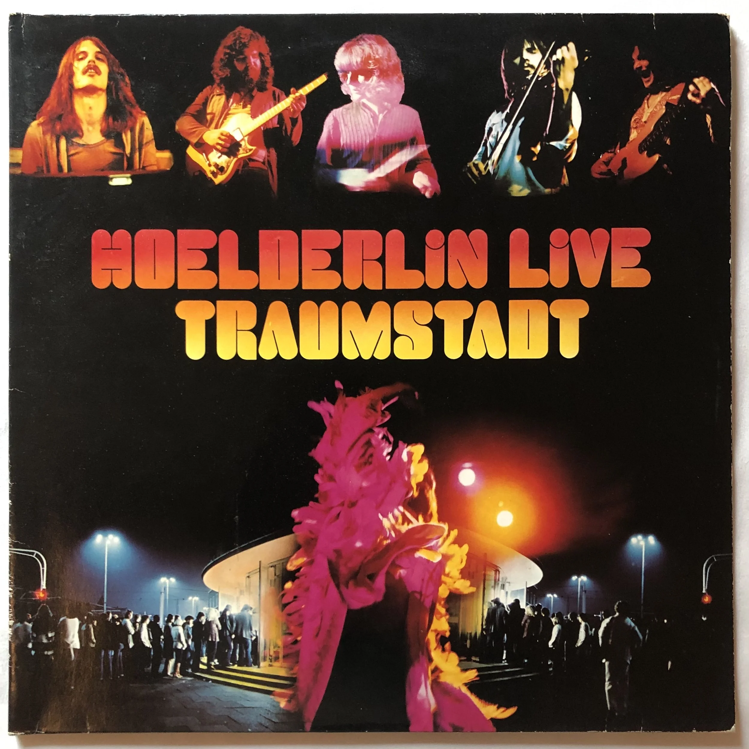 1978 Hoelderlin "Live Traumstadt" LP / Spiegelei Intercord Records Germany / Krautrock, Prog