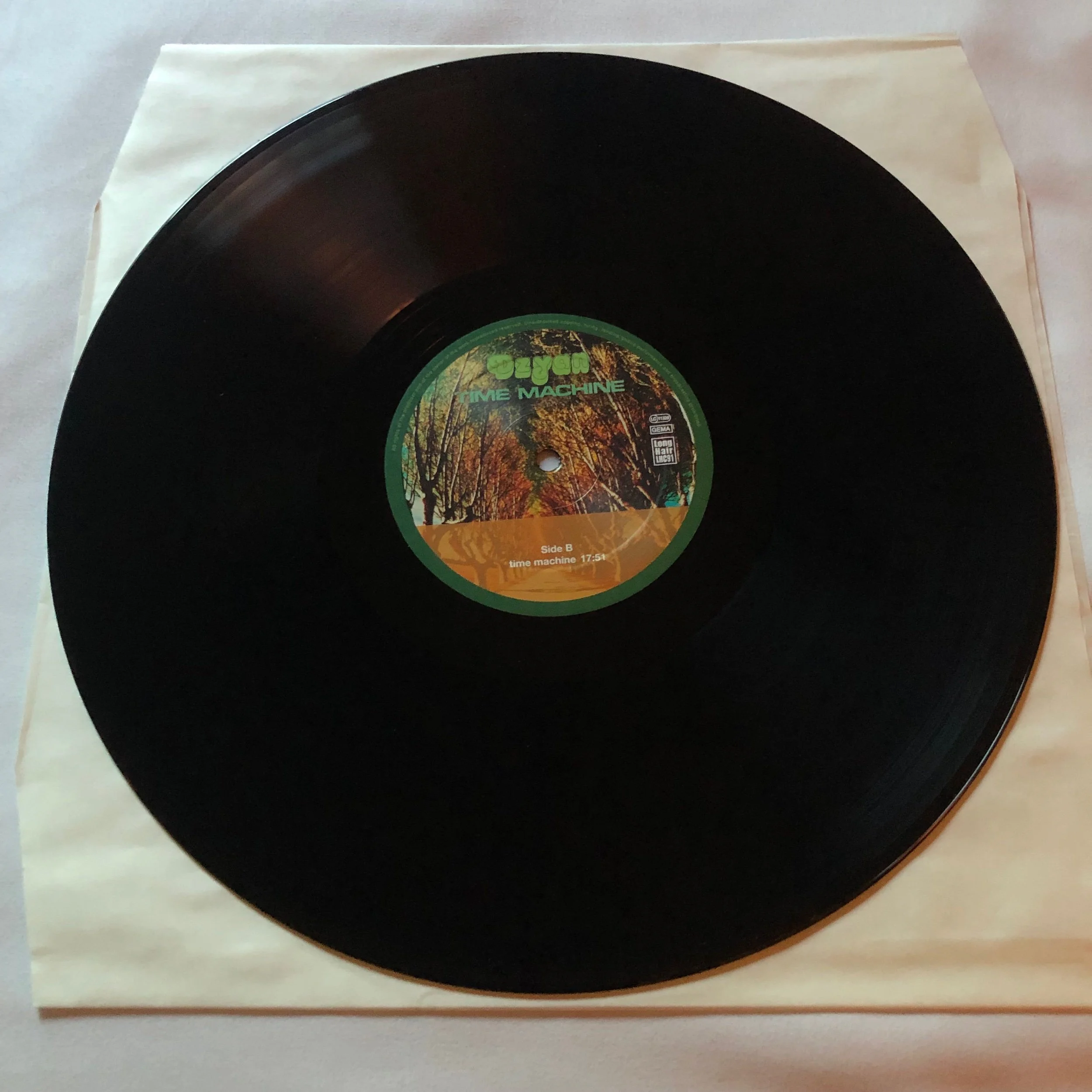 1973 Dzyan “Time Machine” LP / *IMPORT Long Hair Records Reissue
