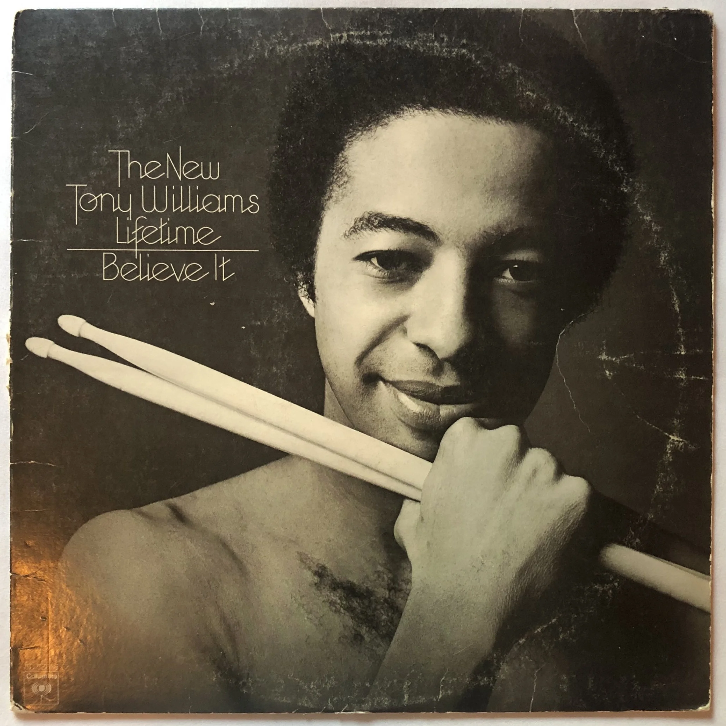 1975 The New Tony Williams Lifetime “Believe It” LP / Columbia Records OG / Fusion , Prog Jazz