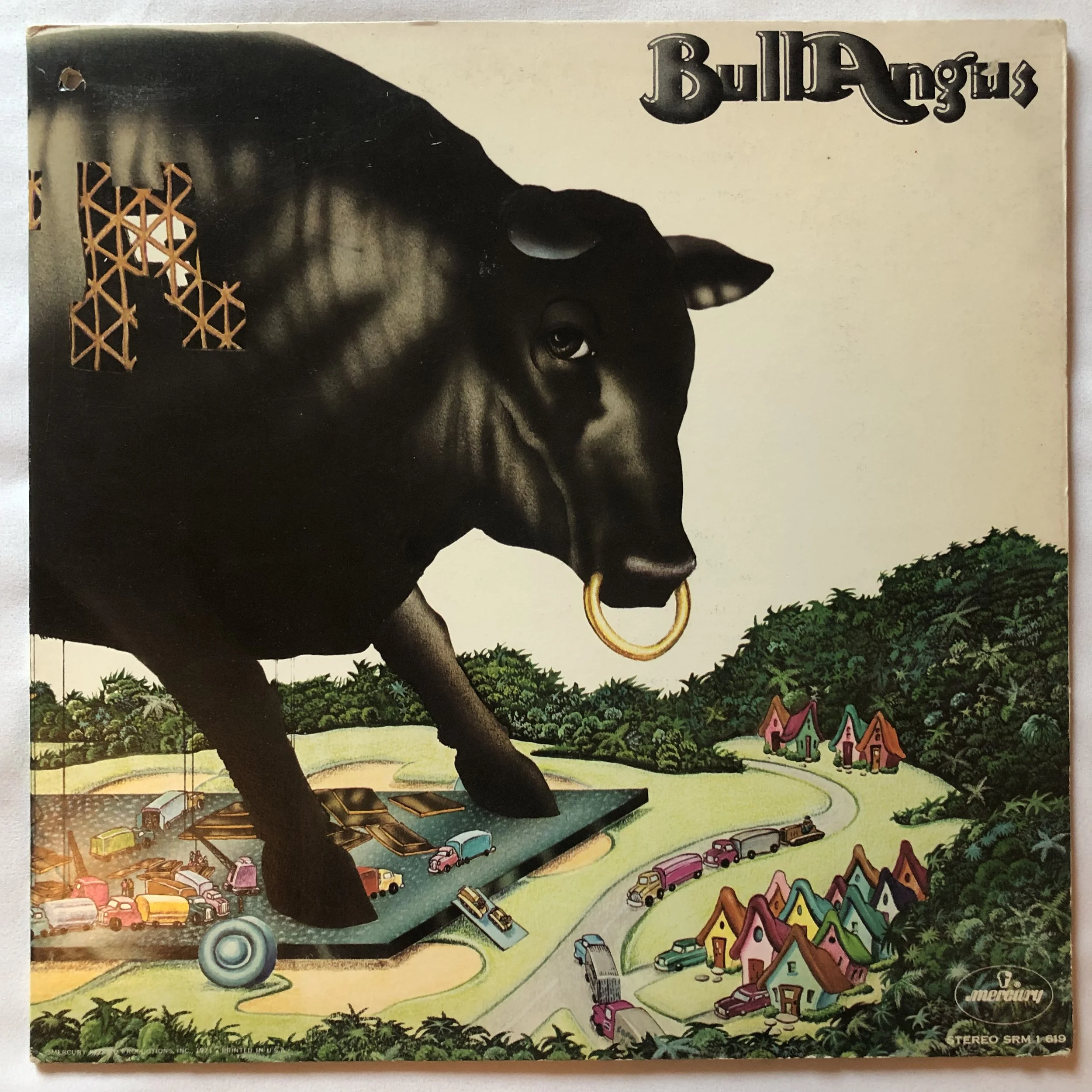 1971 BullAngus LP / Mercury Records OG 1971 Press / Psychedelic Rock