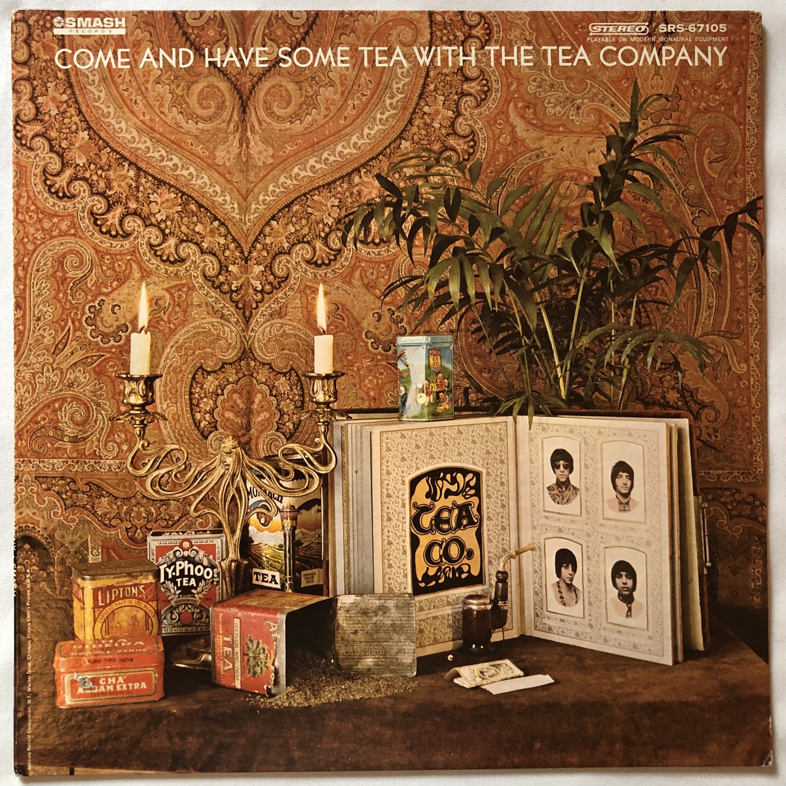 1968 The Tea Company "Come And Have Some Tea With Me" LP / Smash Records 1968 OG / Psychedelic Rock