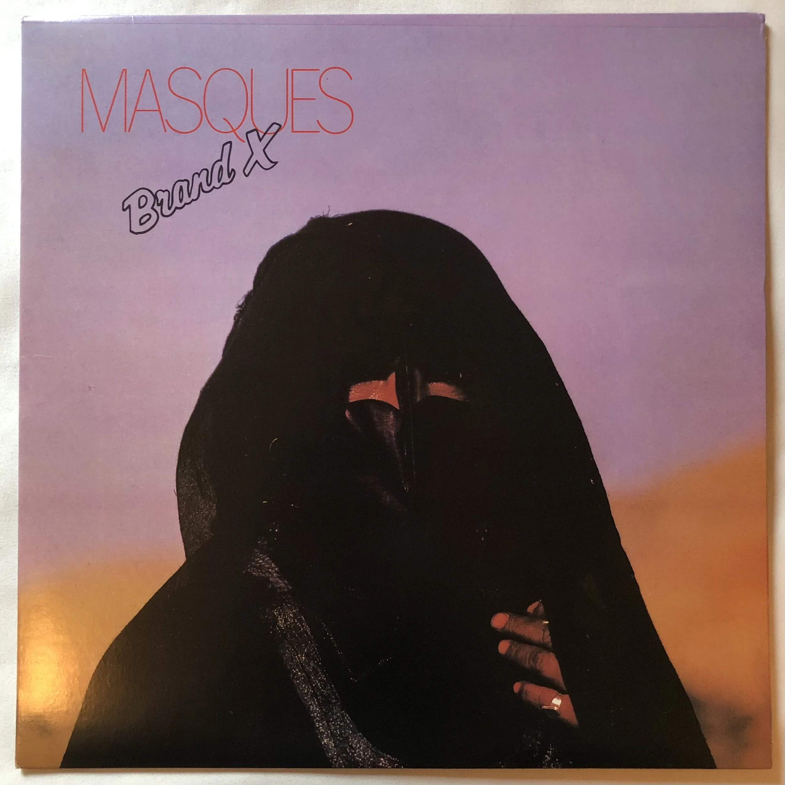 1978 Brand X “Masques” LP / Passport Records Terre Haute OG Press / Prog Fusion , Jazz Rock