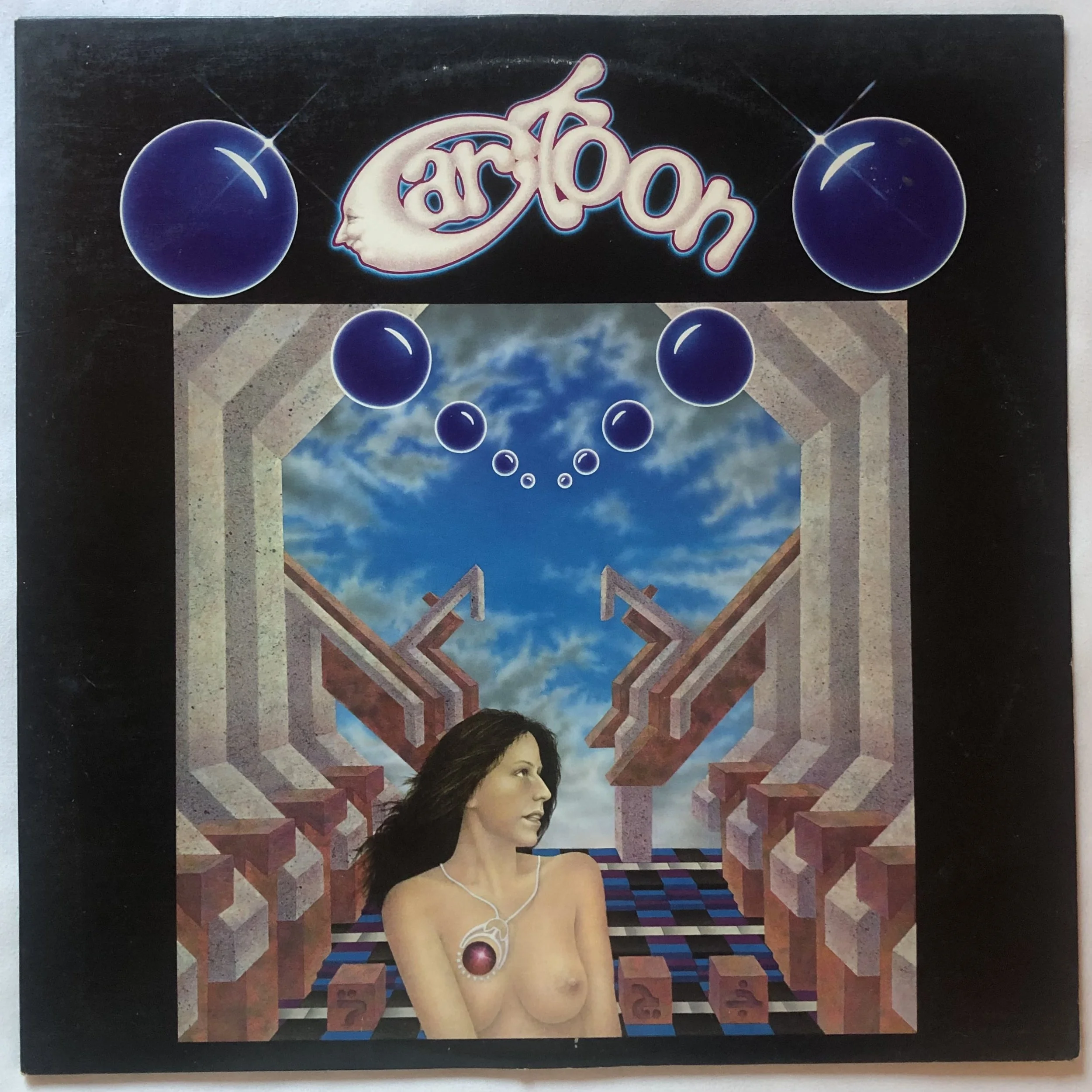 1982 Cartoon LP / 12 Tone Private Press OG / Prog Rock