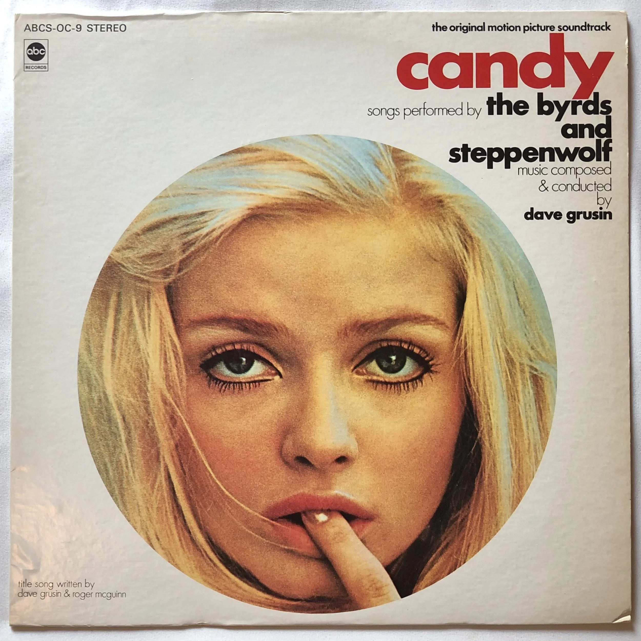 Various (The Byrds & Steppenwolf) "Candy" OST LP / ABC OG Press / Psych