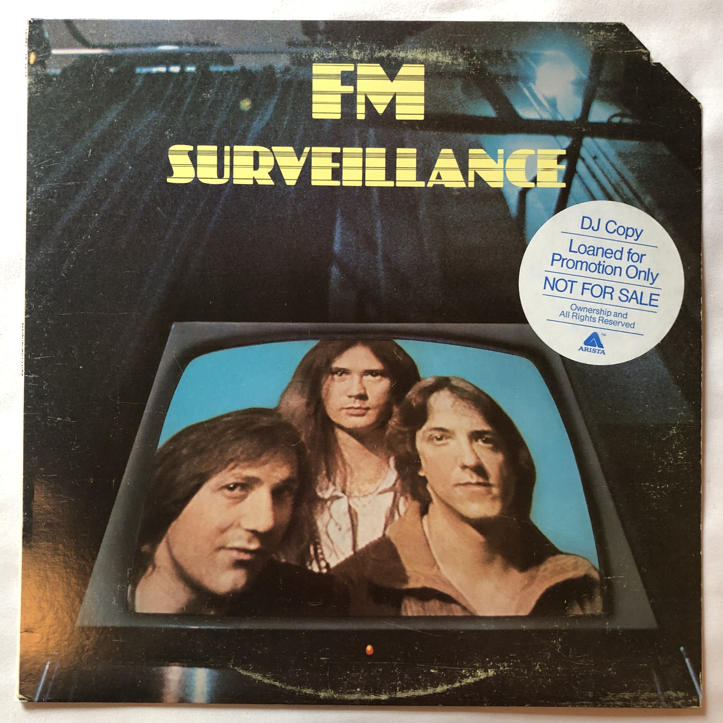 1979 FM “Surveillance” LP / US PROMO Original Arista Records / Prog Rock