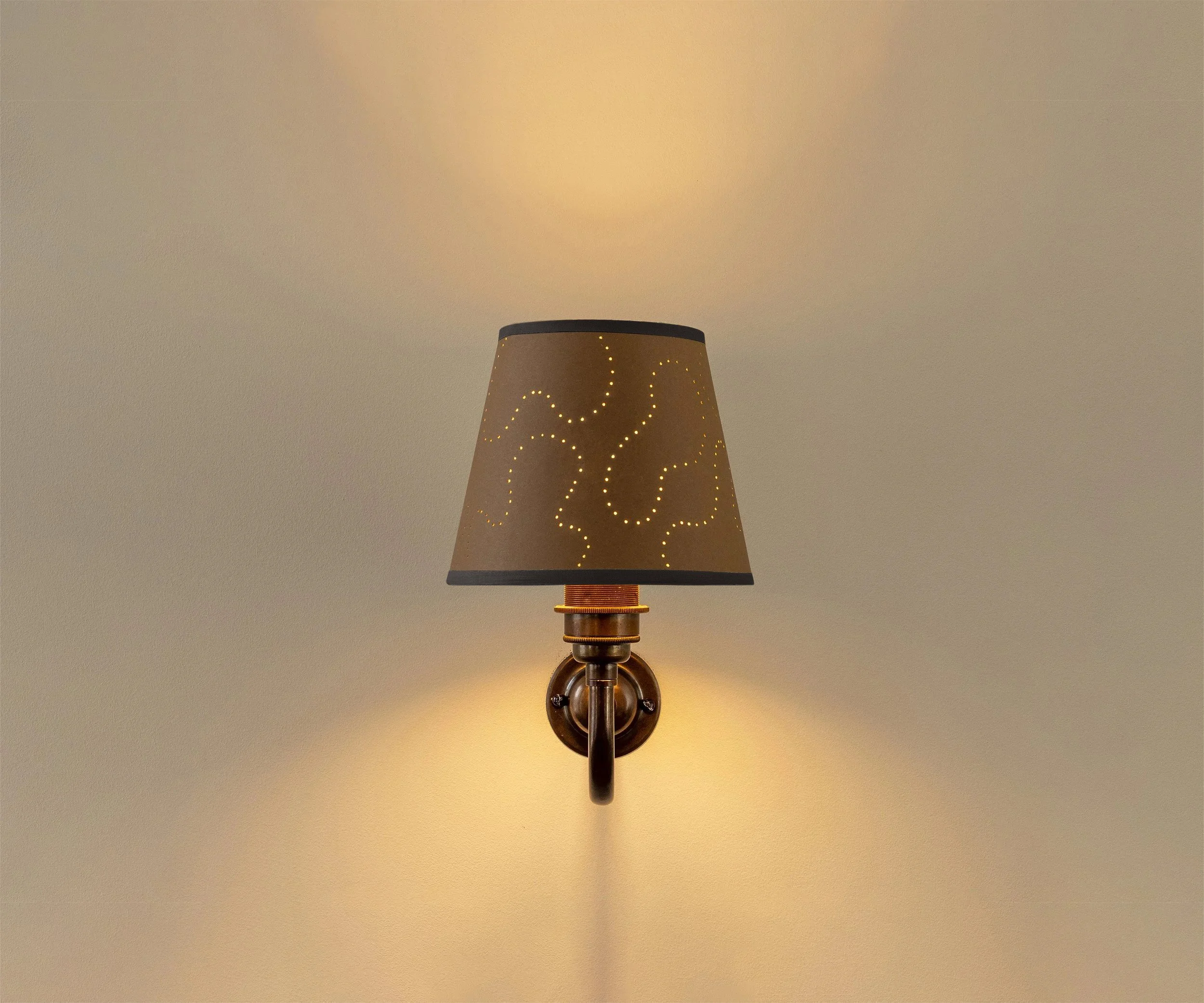 Hum London Juno Lampshade (final - brown trim) 2 .jpg