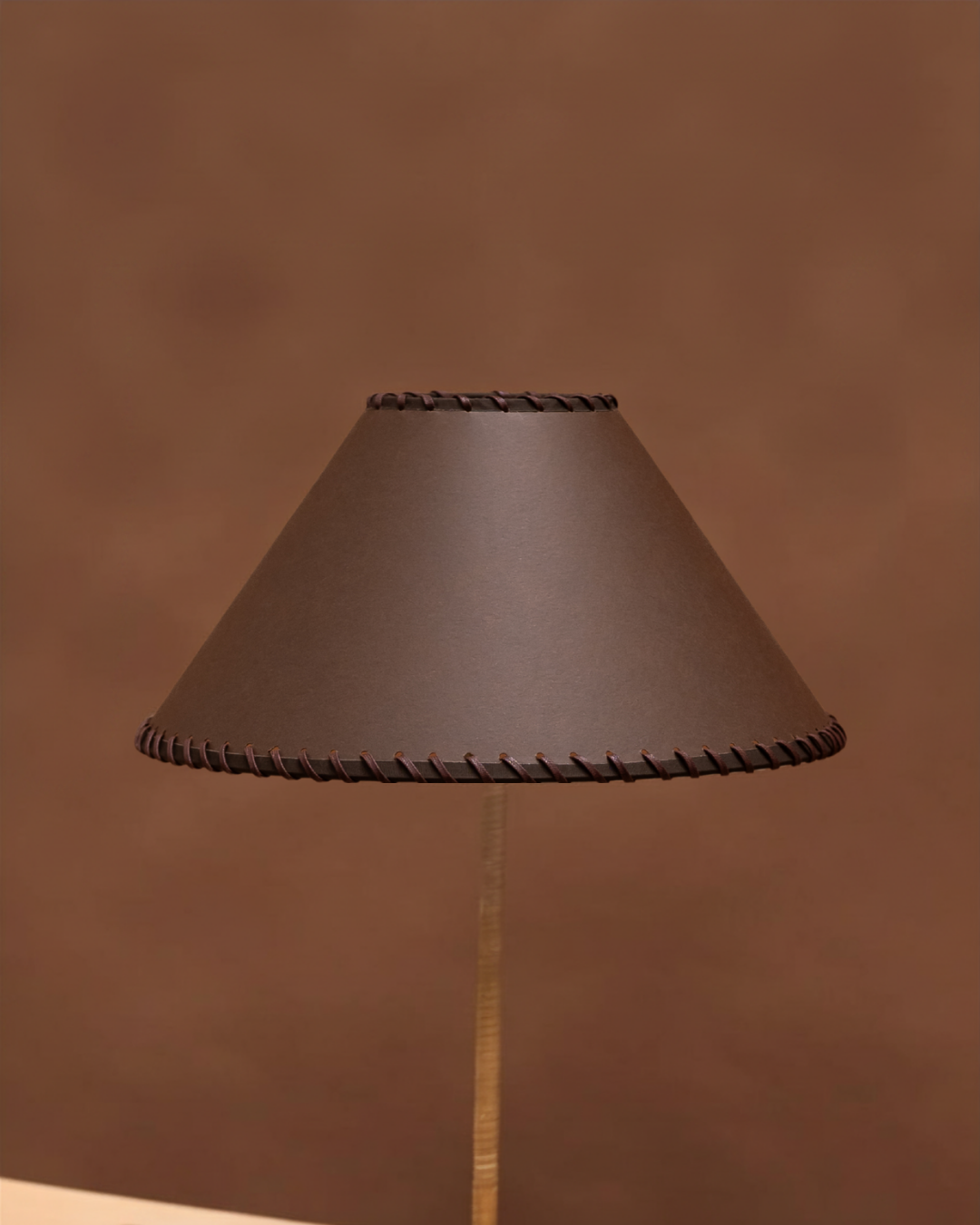 Introducing Etta, A Whipstitched Lampshade