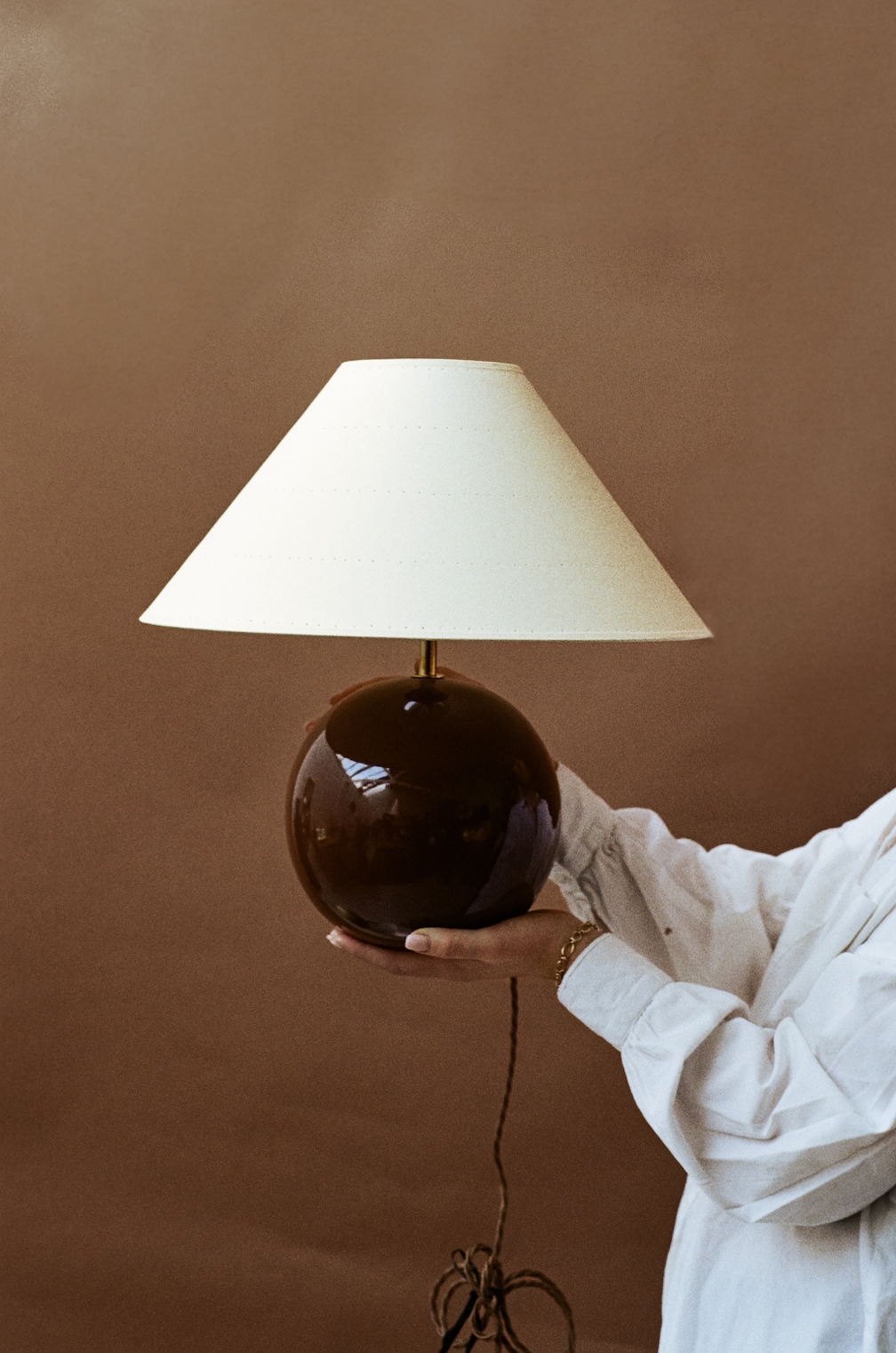 The Orb Lamp, Brown | Hum London