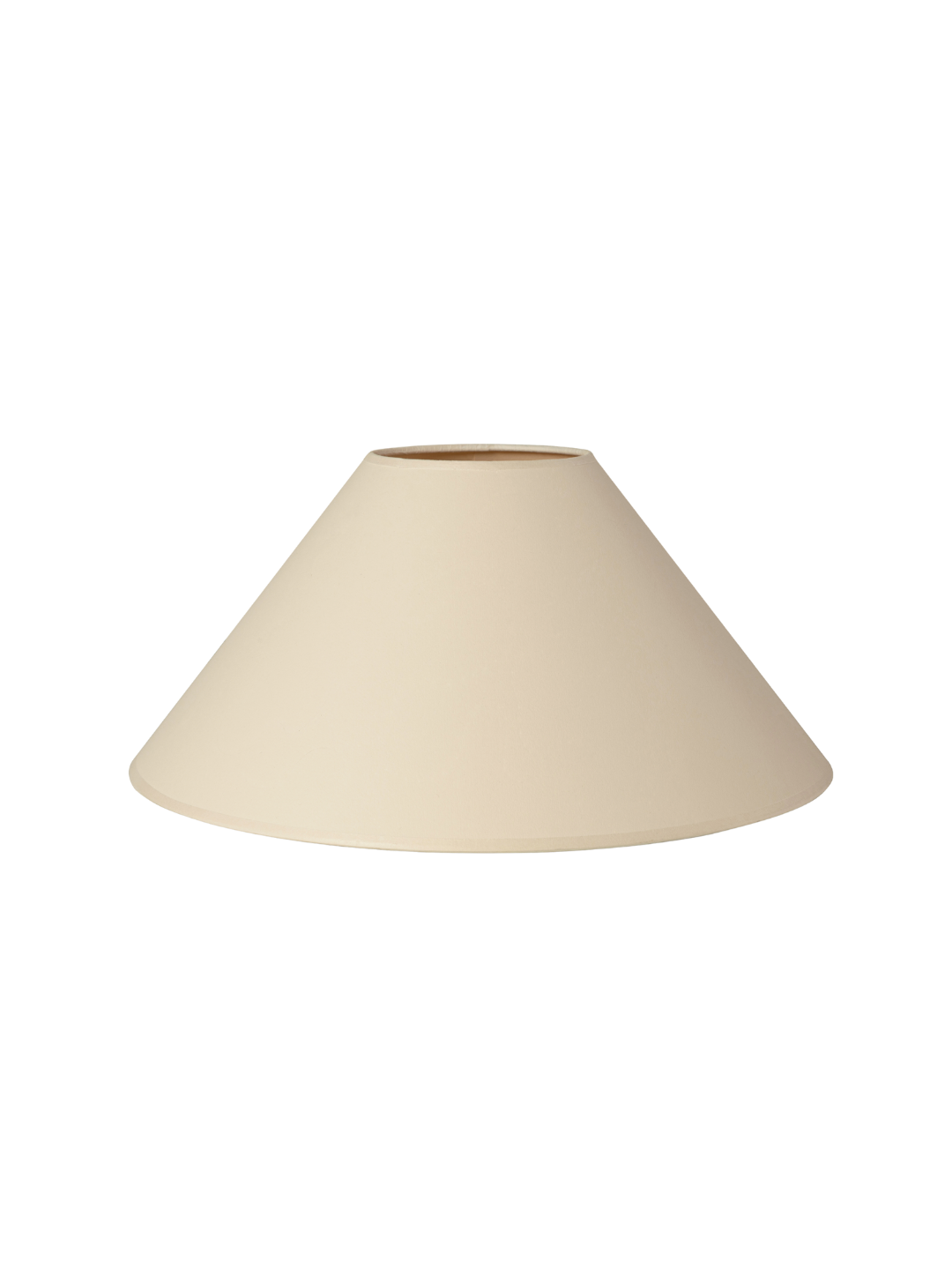Alba Lampshade in Off White, Cone Shape